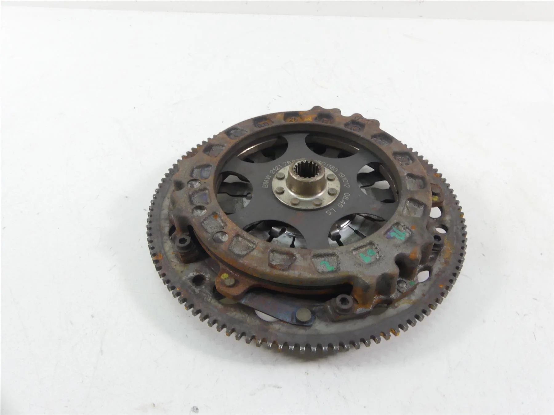 2013 BMW R1200GS K255 Adventure Clutch Pressure Plate Friction Disc 21217697737 - Image 2