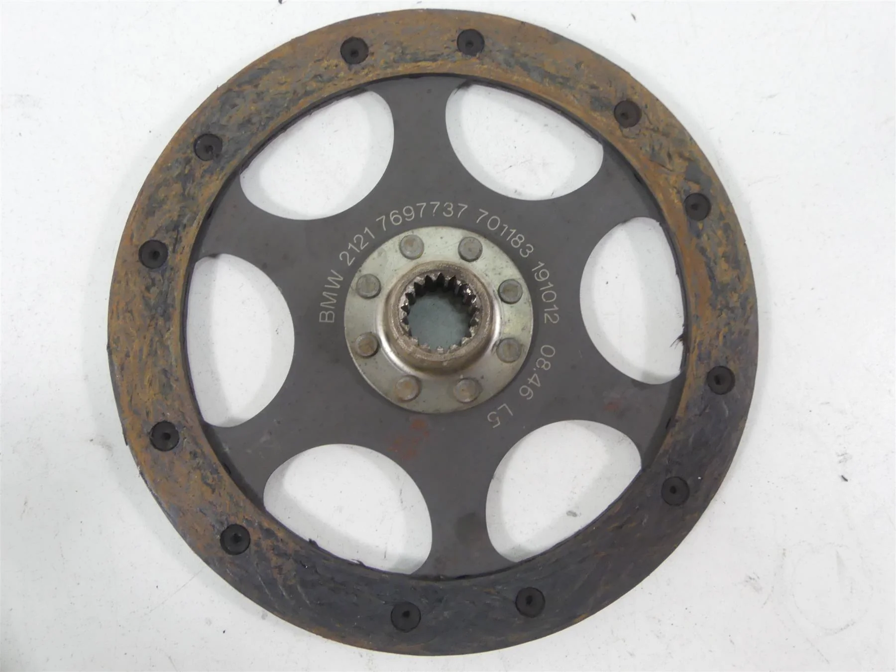 2013 BMW R1200GS K255 Adventure Clutch Pressure Plate Friction Disc 21217697737 - Image 4
