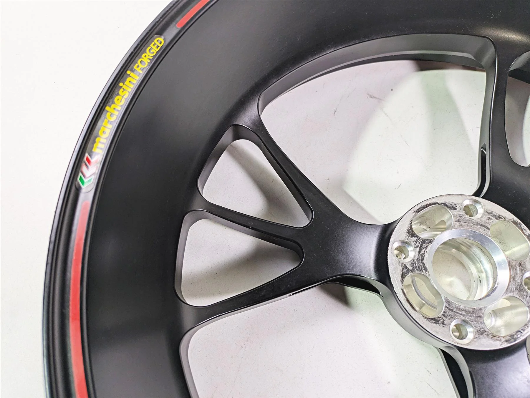 2013 Ducati Hypermotard 821 SP 17x5.5 Marchesini Forged Rear Wheel 50212351AA - Image 11