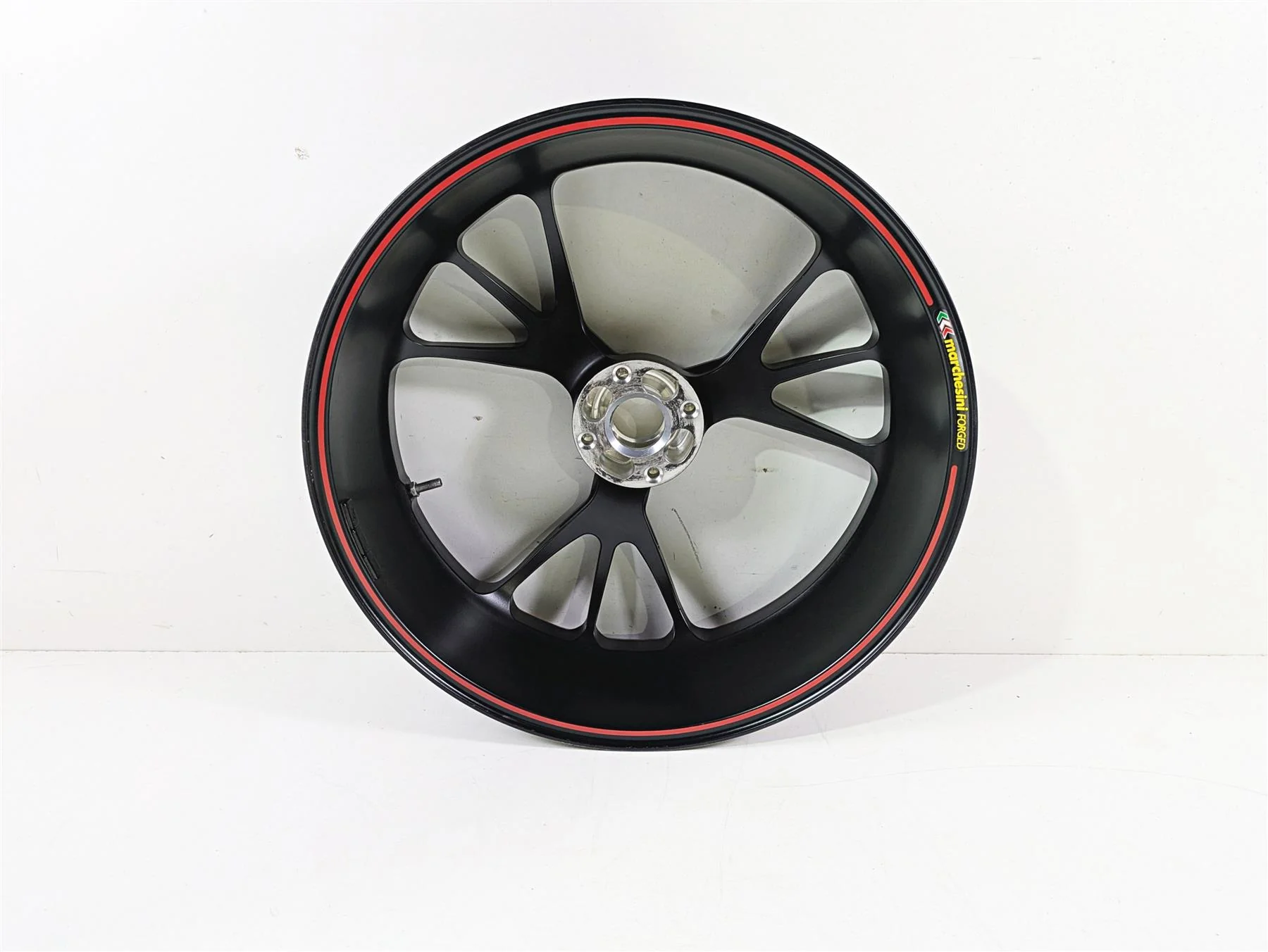 2013 Ducati Hypermotard 821 SP 17x5.5 Marchesini Forged Rear Wheel 50212351AA - Image 3