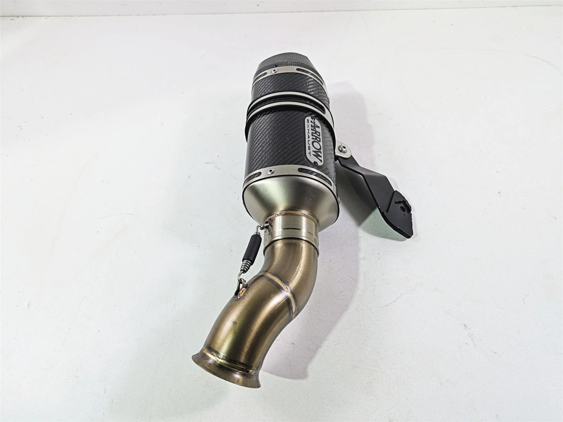 2013 Ducati Hypermotard 821 SP Arrow Exhaust Carbon Slip On Muffler 71806MK - Image 6