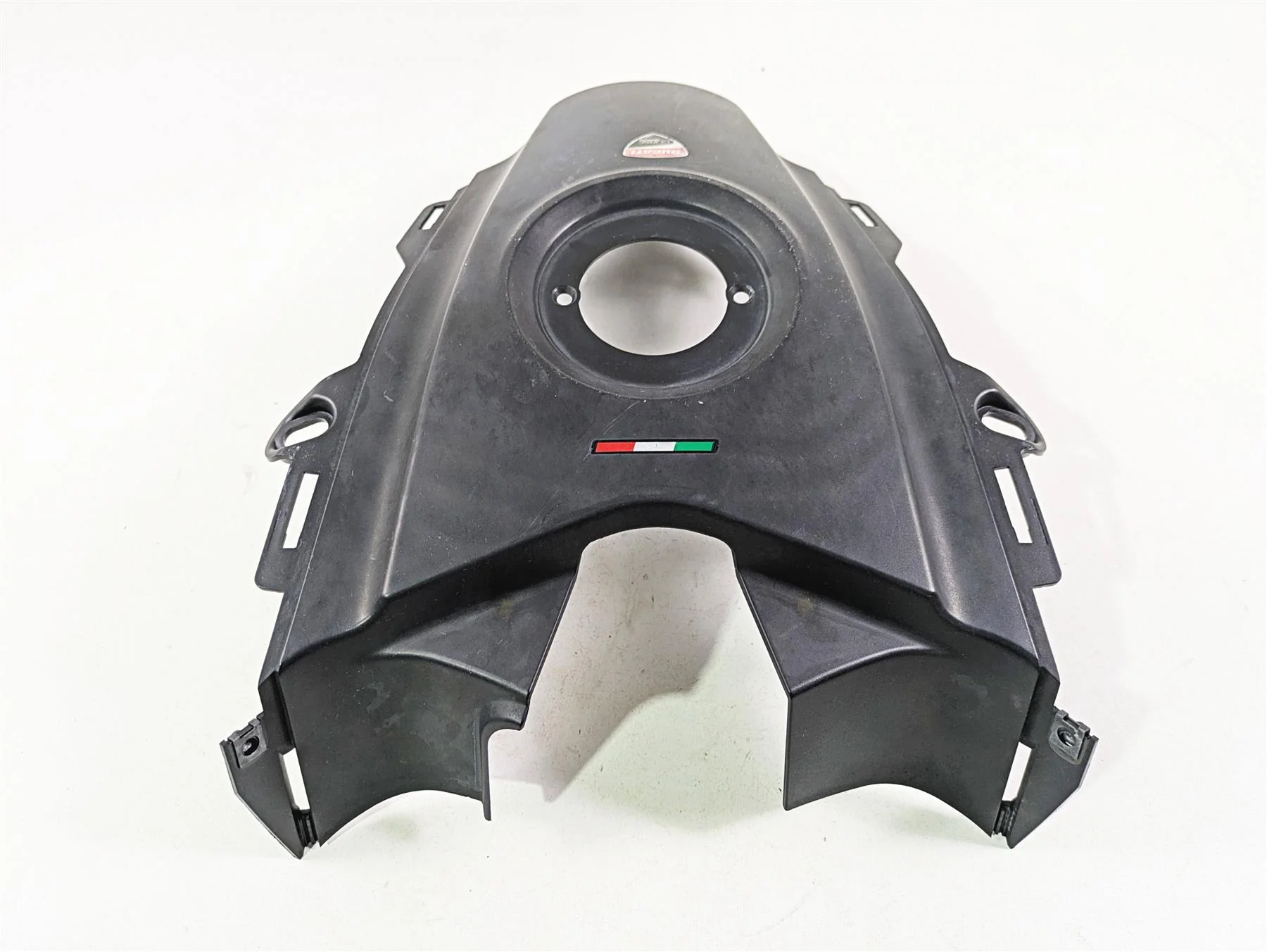 2013 Ducati Hypermotard 821 SP Center Fuel Tank Fairing Cover 48015671B - Image 3