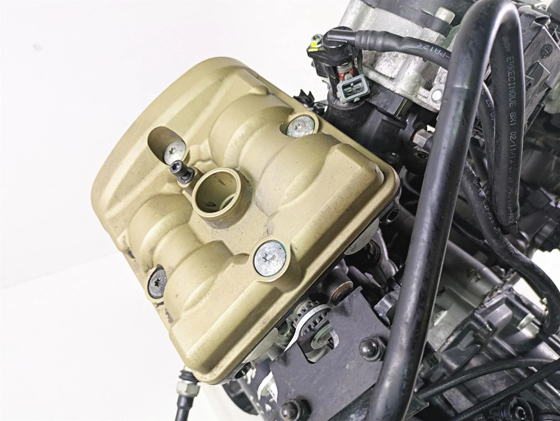 2013 Ducati Hypermotard 821 SP Engine Motor Tranny Throttle Bodies 22k 22522731A - Image 10