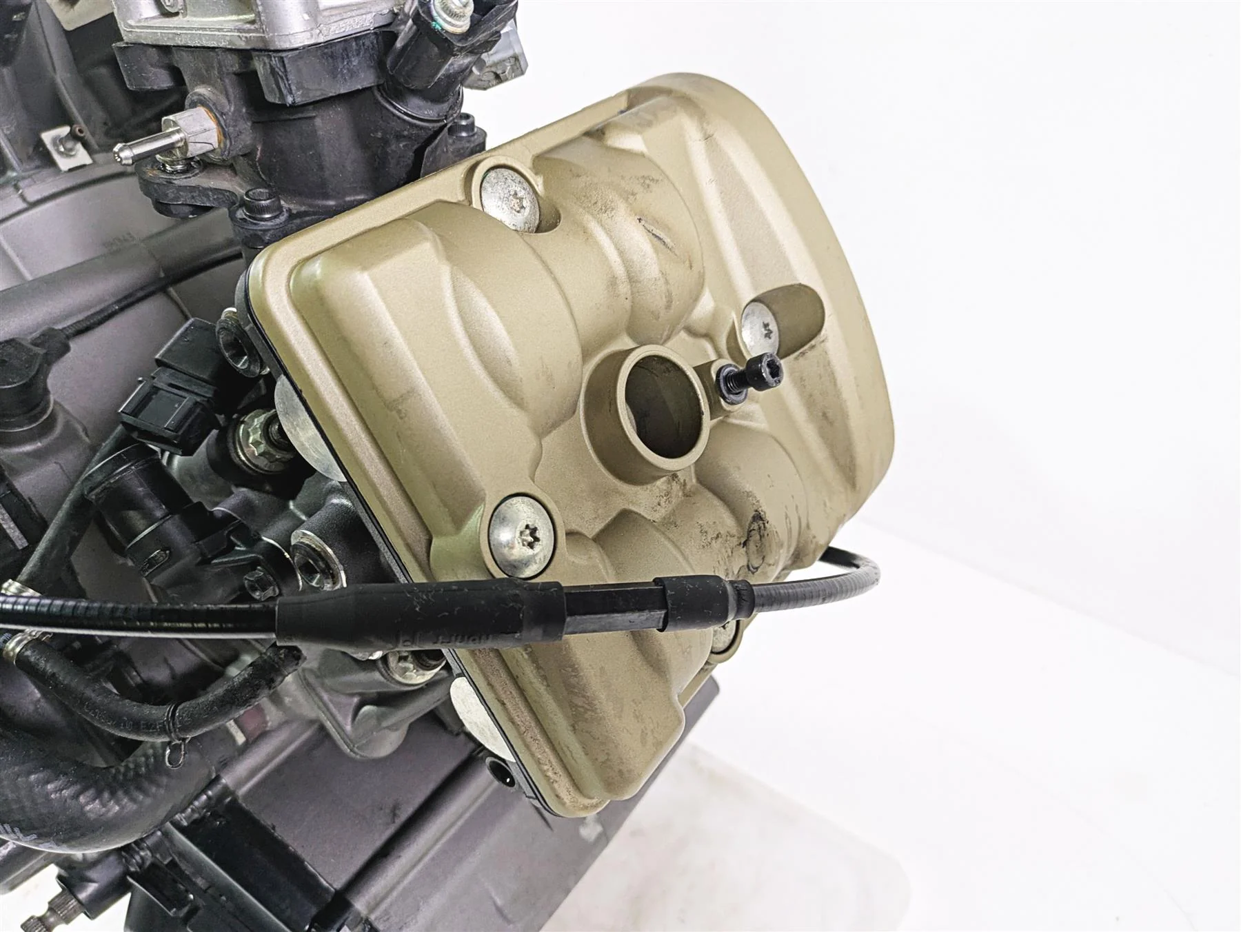 2013 Ducati Hypermotard 821 SP Engine Motor Tranny Throttle Bodies 22k 22522731A - Image 11