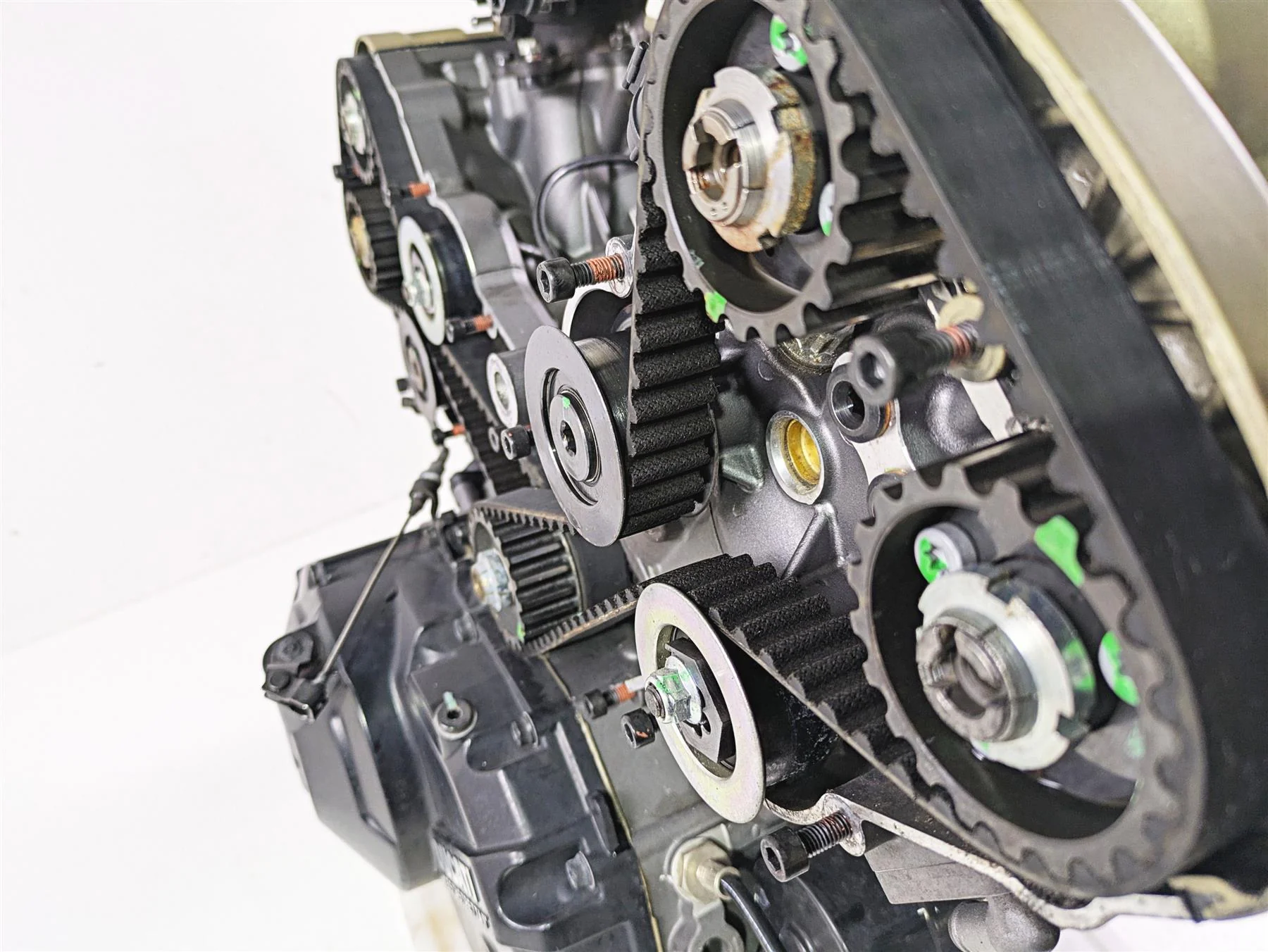 2013 Ducati Hypermotard 821 SP Engine Motor Tranny Throttle Bodies 22k 22522731A - Image 12