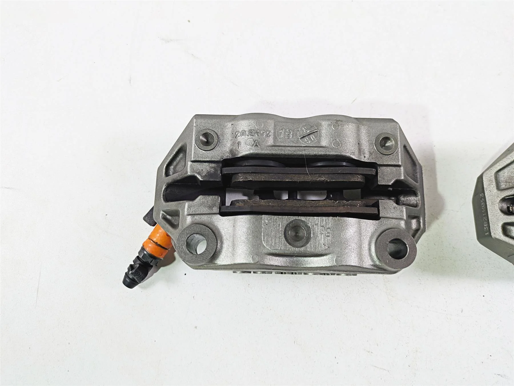 2013 Ducati Hypermotard 821 SP Front Brembo Brake Caliper Set 100mm 61041292C - Image 10