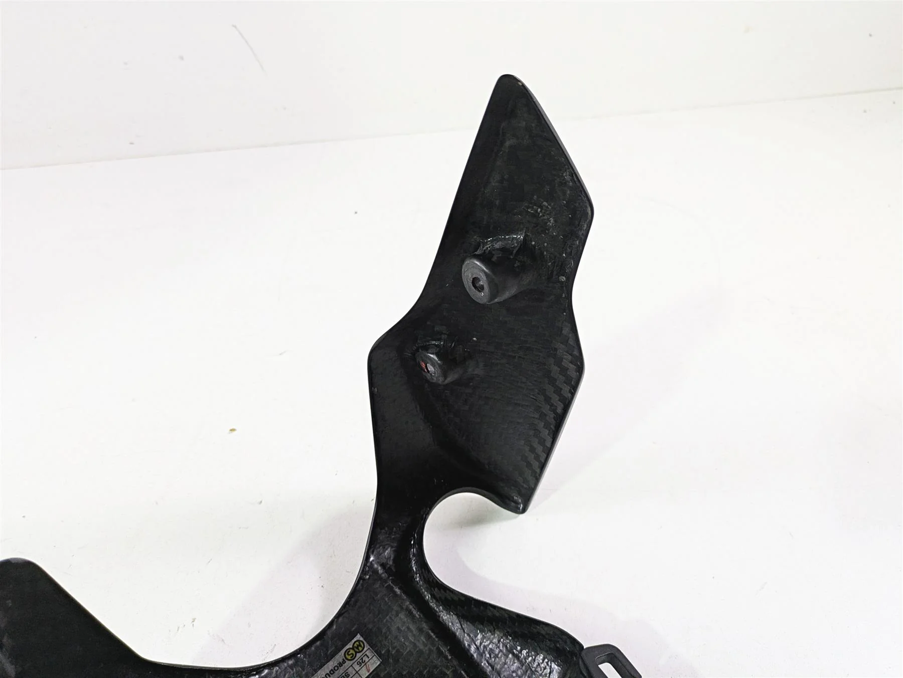 2013 Ducati Hypermotard 821 SP Lower Front Fender Carbon Fiber 56411051AA - Image 11