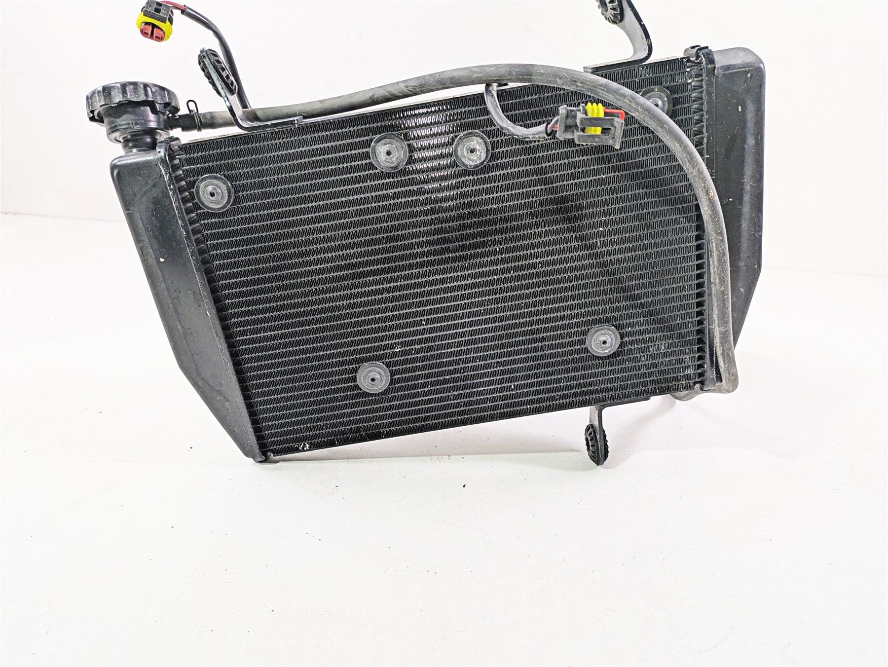2013 Ducati Hypermotard 821 SP Radiator Fans Reservoir Hoses Set 54840981D - Image 10