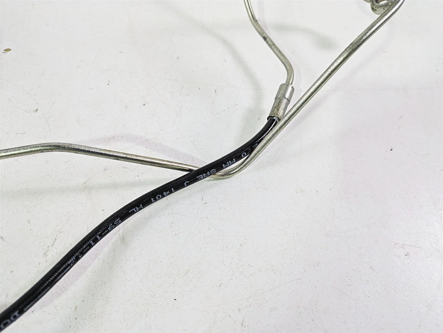 2013 Ducati Hypermotard 821 SP Rear Abs Brake Line Hose Set 61911571A - Image 12