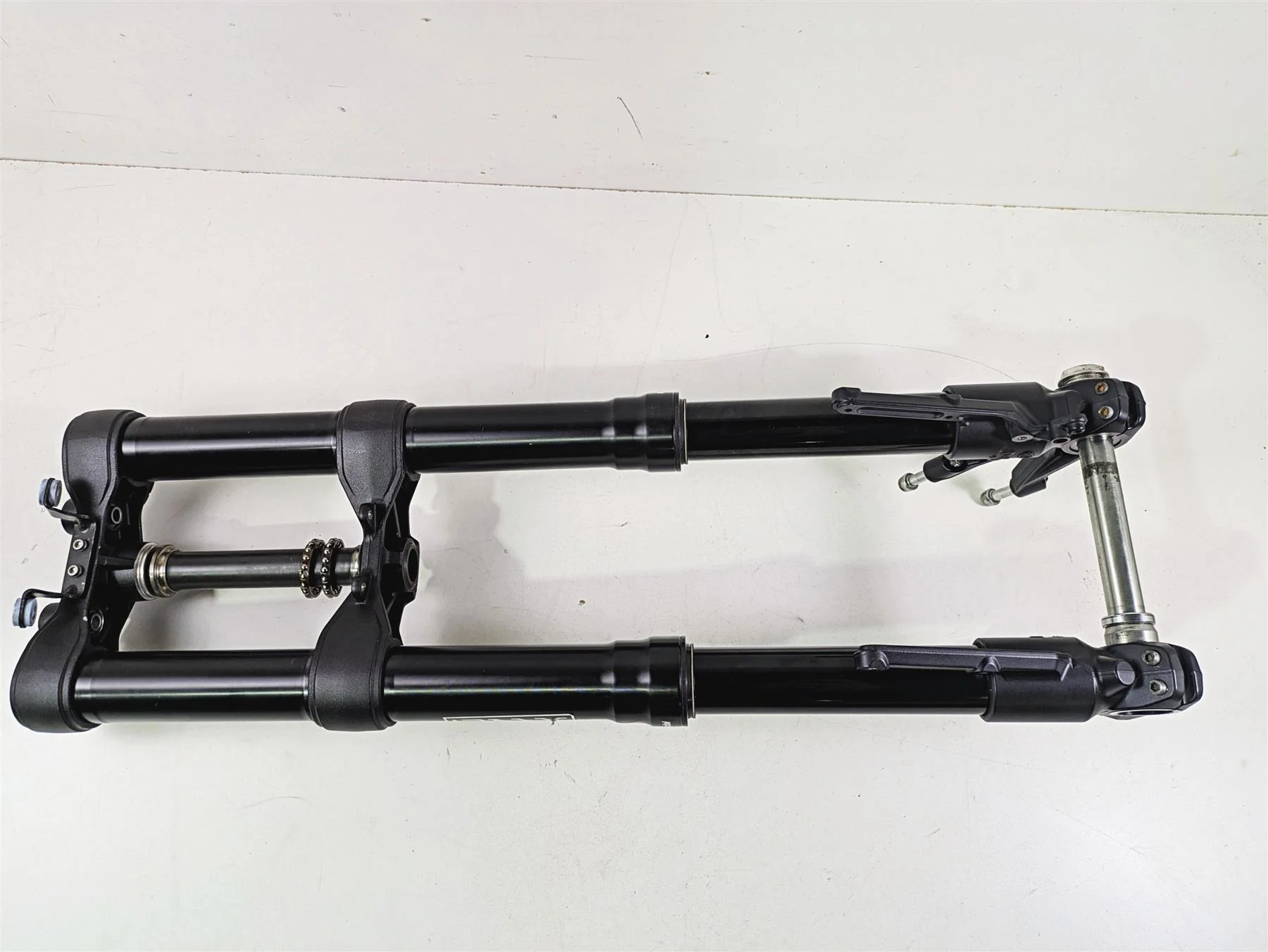 2013 Ducati Hypermotard 821 SP Straight Front Forks Triple Tree Set 34420531C - Image 2