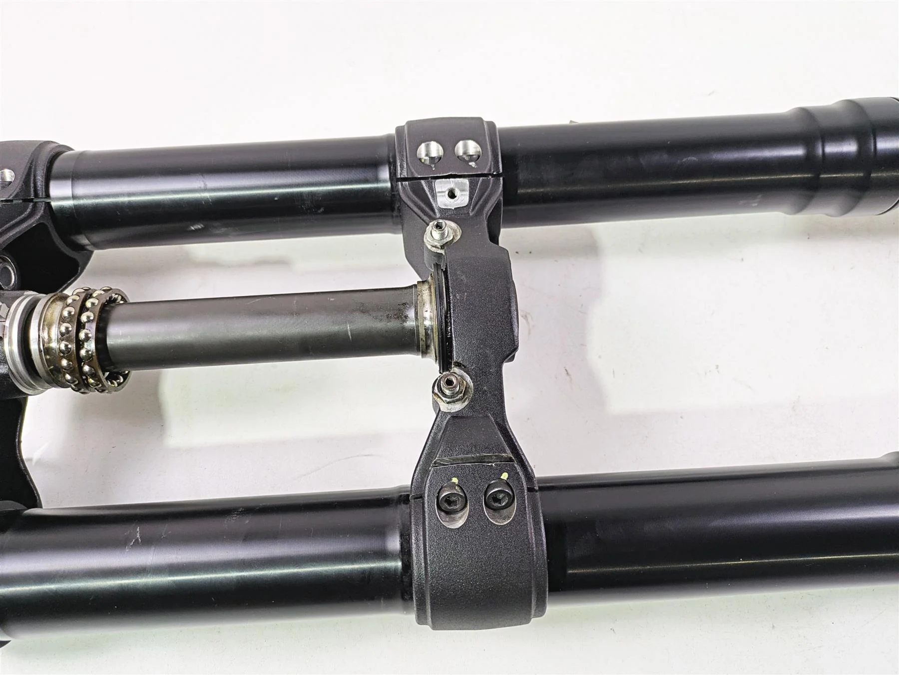 2013 Ducati Hypermotard 821 SP Straight Front Forks Triple Tree Set 34420531C - Image 9