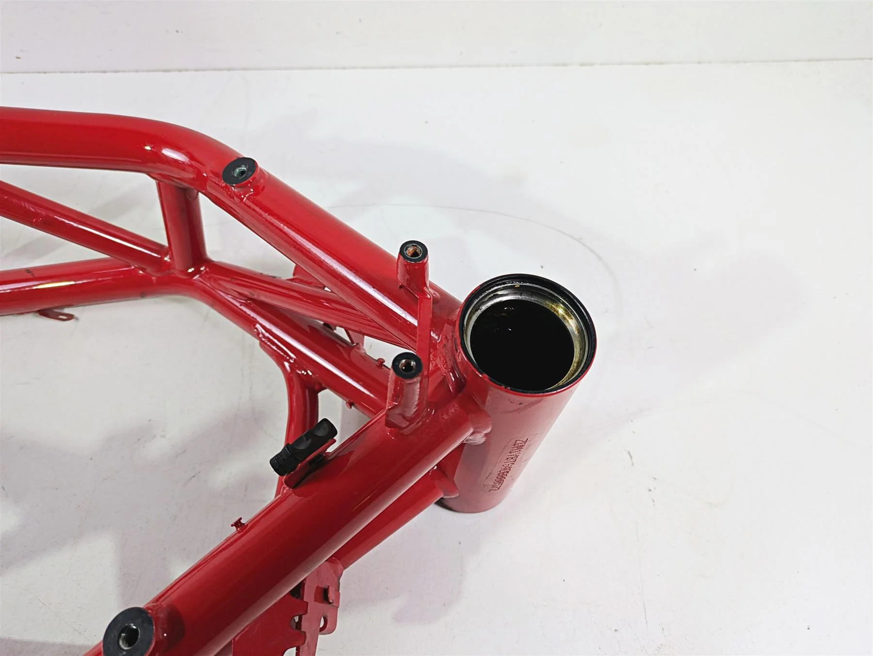 2013 Ducati Hypermotard 821 SP Straight Main Frame Chassis With Texas Salvage Title 470P7141EA - Image 3
