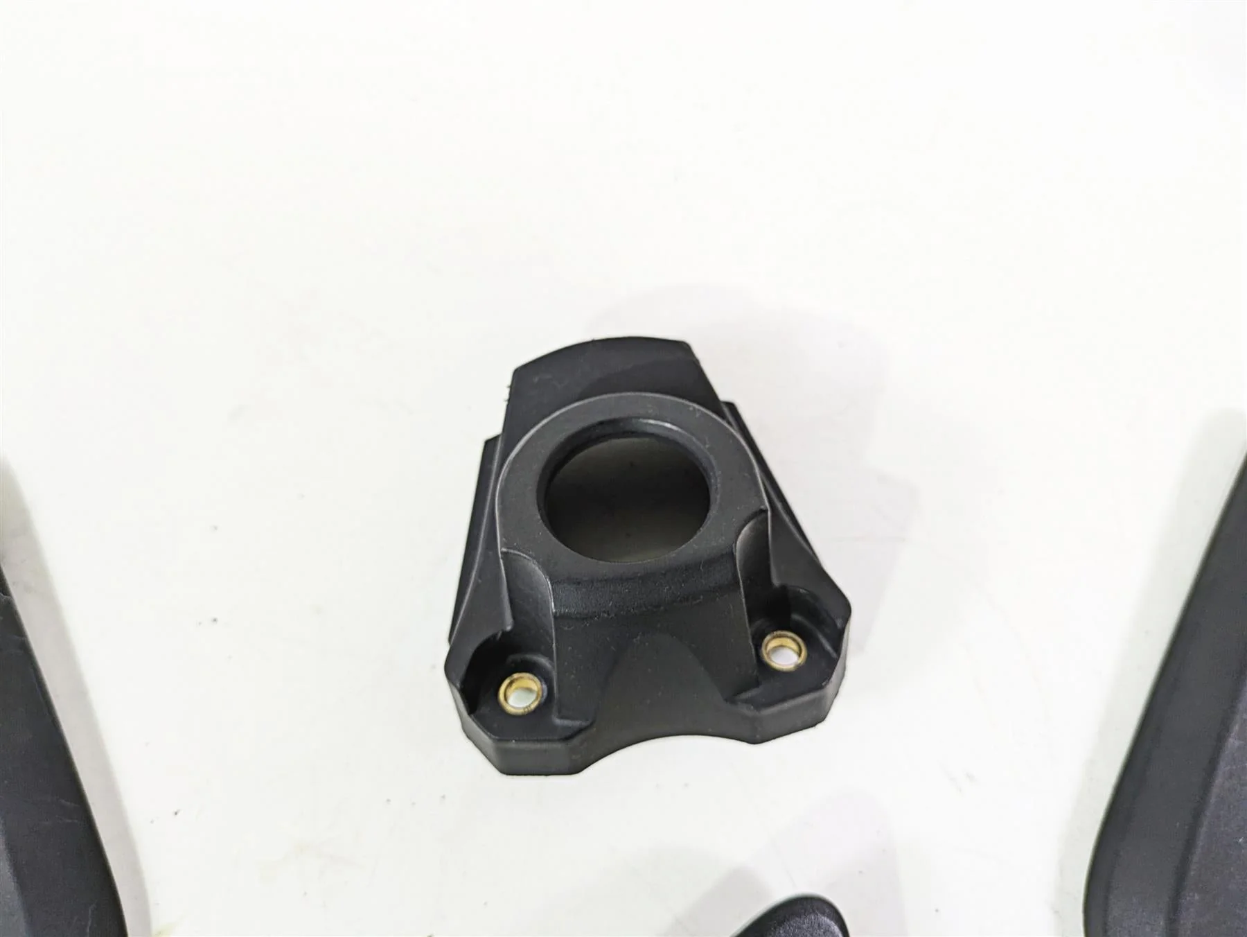 2013 Ducati Hyperstrada 821 Black Molded Infill Ignition Cover Fairing Set - Image 3
