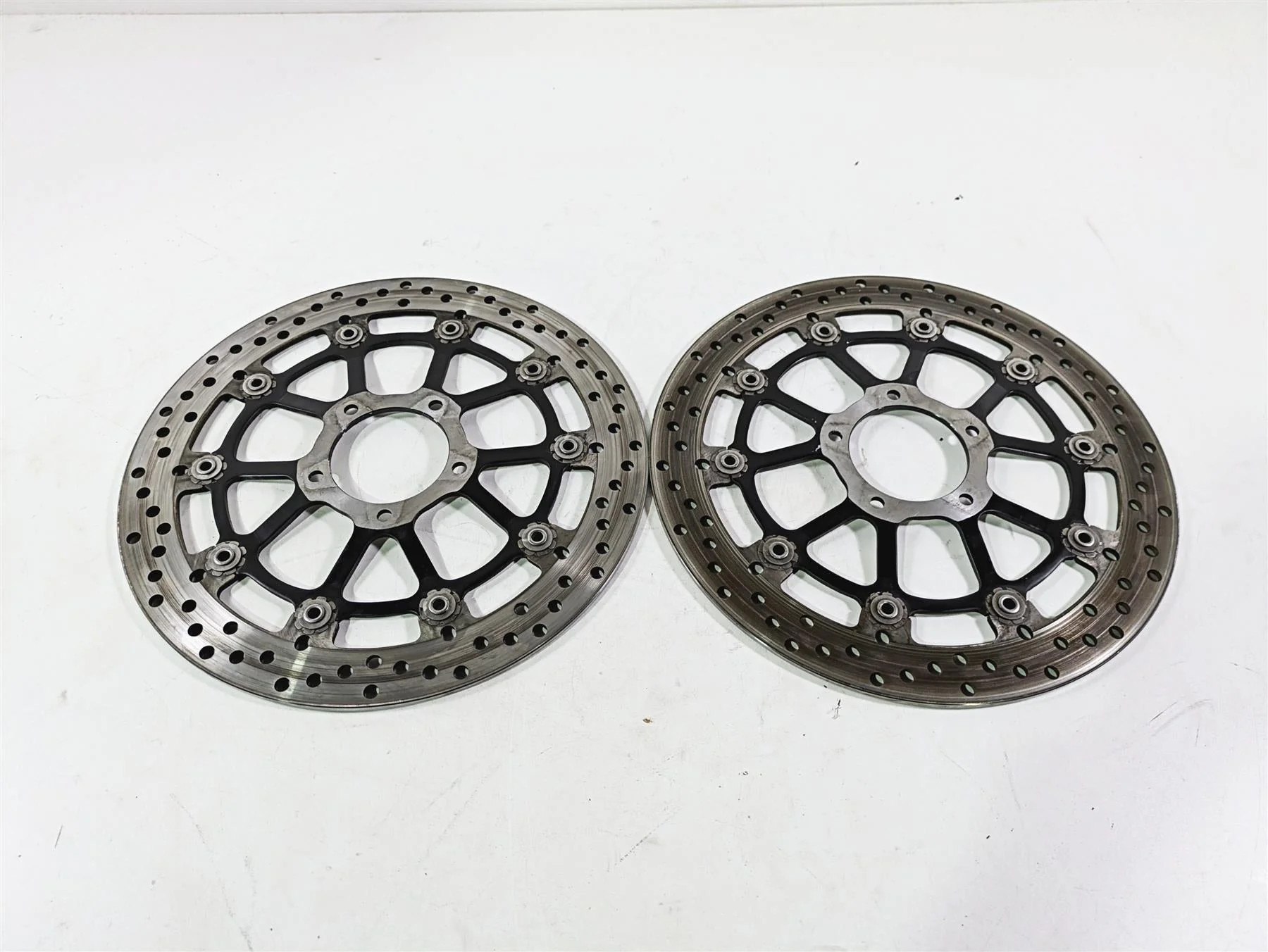 2013 Ducati Hyperstrada 821 Front Brake Disc Set 49241011A - Image 10
