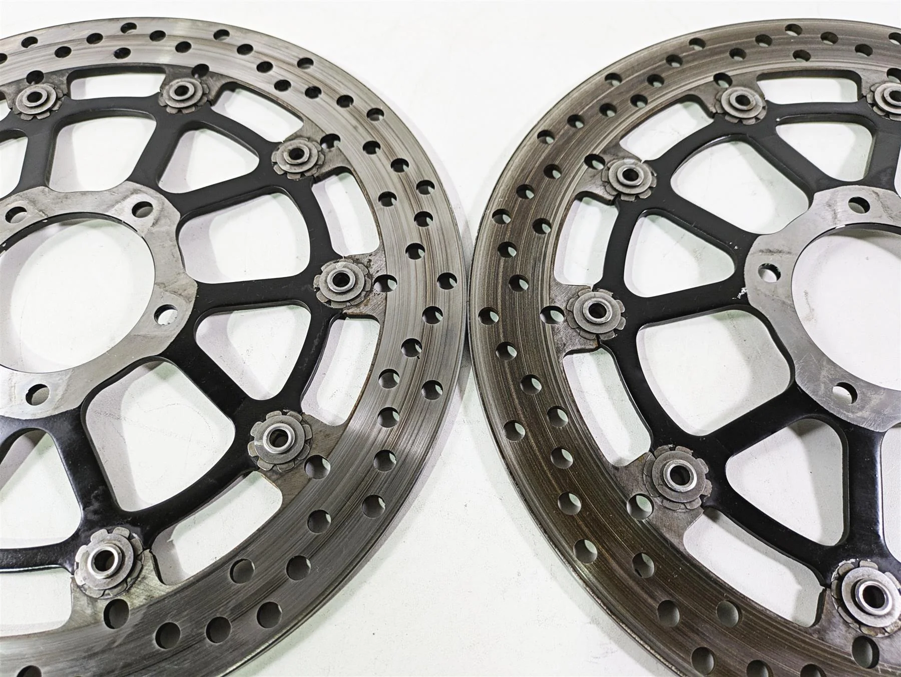 2013 Ducati Hyperstrada 821 Front Brake Disc Set 49241011A - Image 11
