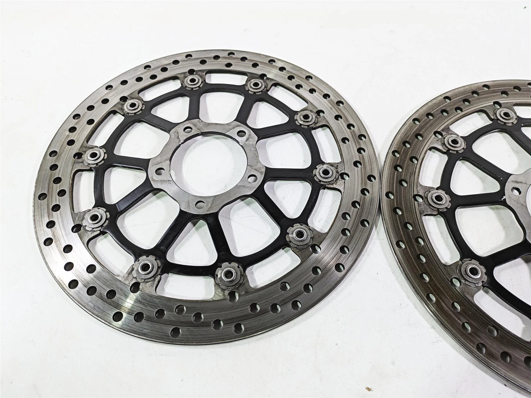2013 Ducati Hyperstrada 821 Front Brake Disc Set 49241011A - Image 12
