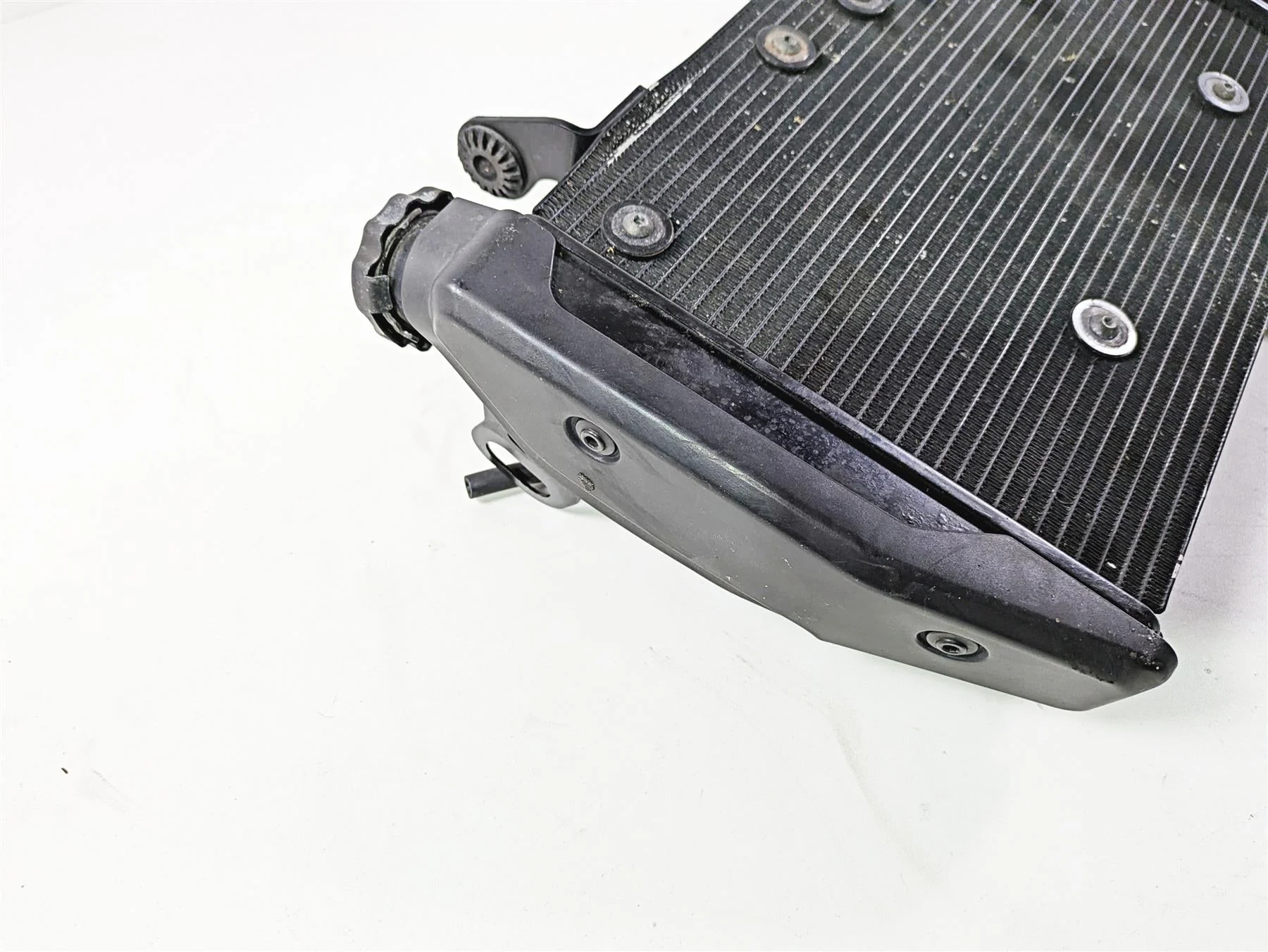 2013 Ducati Hyperstrada 821 Radiator Fans Reservoir Hoses Set -Read 54840981D - Image 8