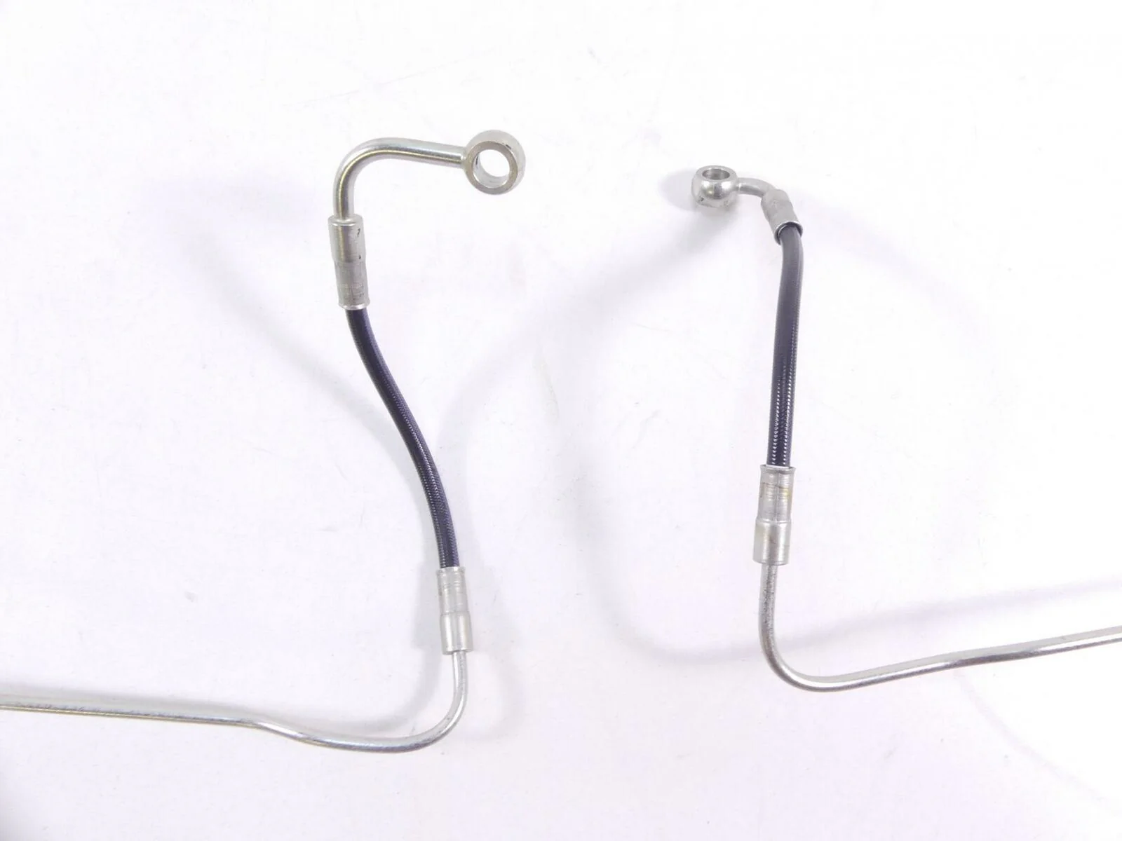2013 Ducati Hyperstrada 821 Rear Abs Brake Line Hose Set 61910401B 61910411B - Image 2