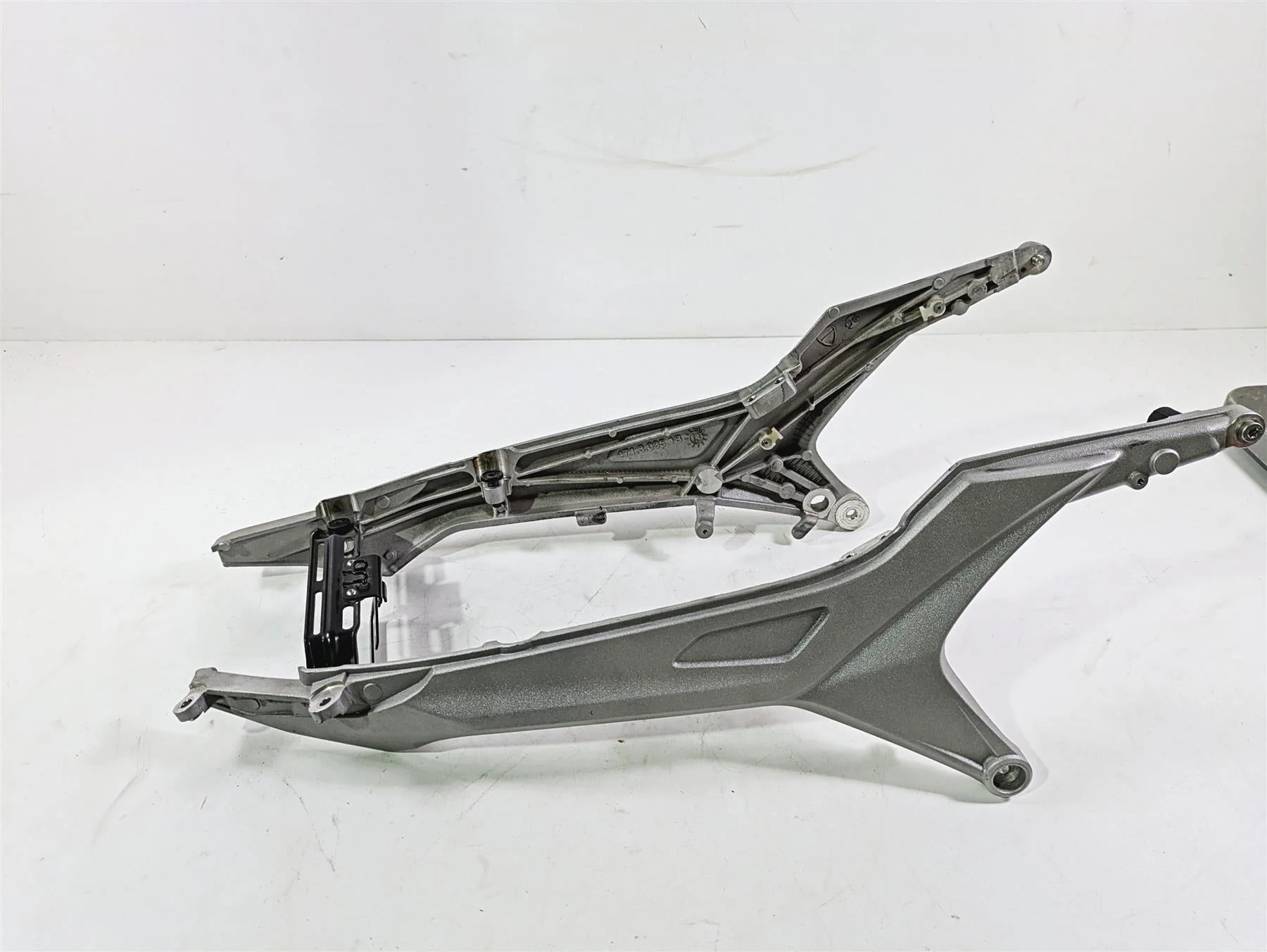 2013 Ducati Hyperstrada 821 Rear Subframe Assembly L 47110351BA R 47110361BA - Image 3
