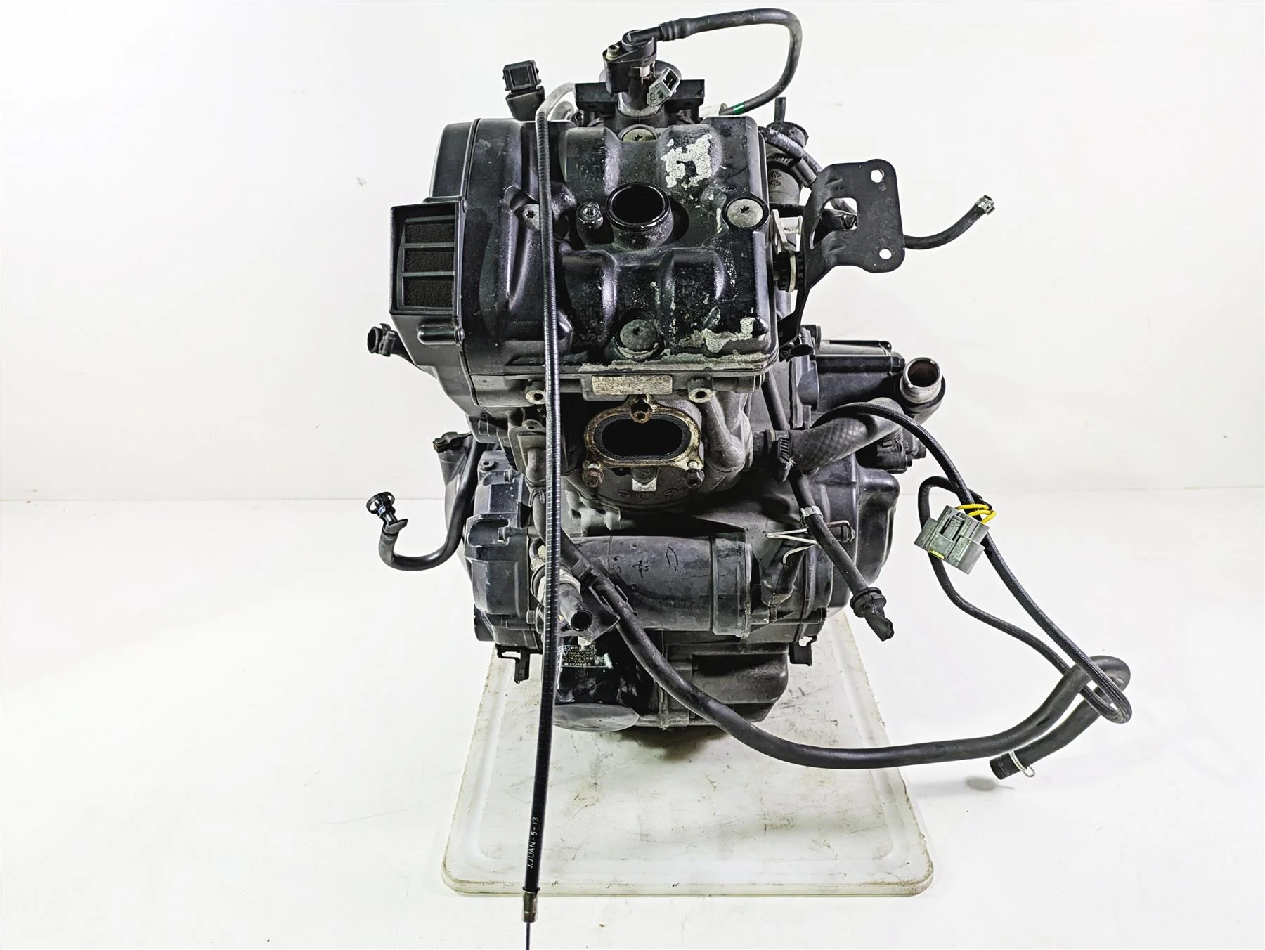 2013 Ducati Hyperstrada 821 Running Engine Motor -Video -Compr Test 22522731A - Image 3