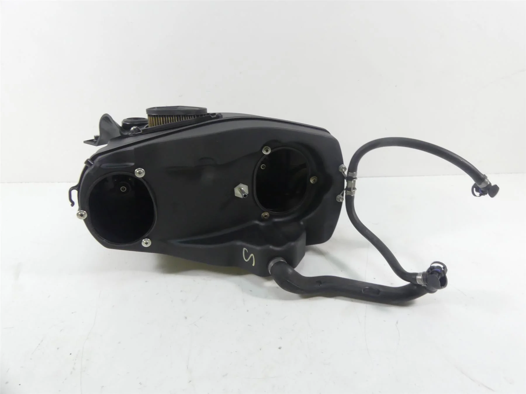 2013 Ducati Streetfighter 848 Air Box Filter Cleaner + Fuel Injects 44211393B - Image 5