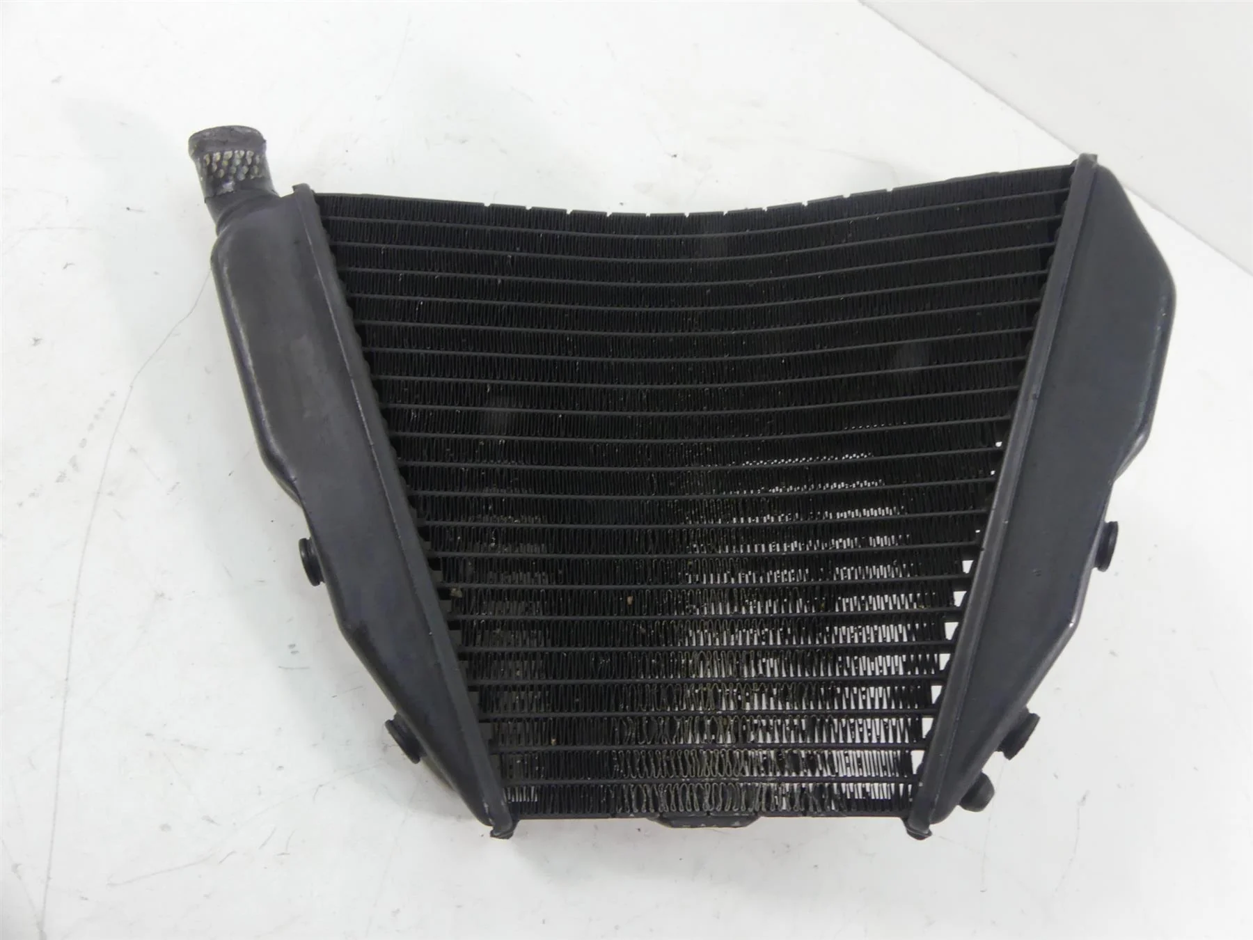 2013 Ducati Streetfighter 848 Lower Radiator Cooler + Hose 54840841A - Image 5