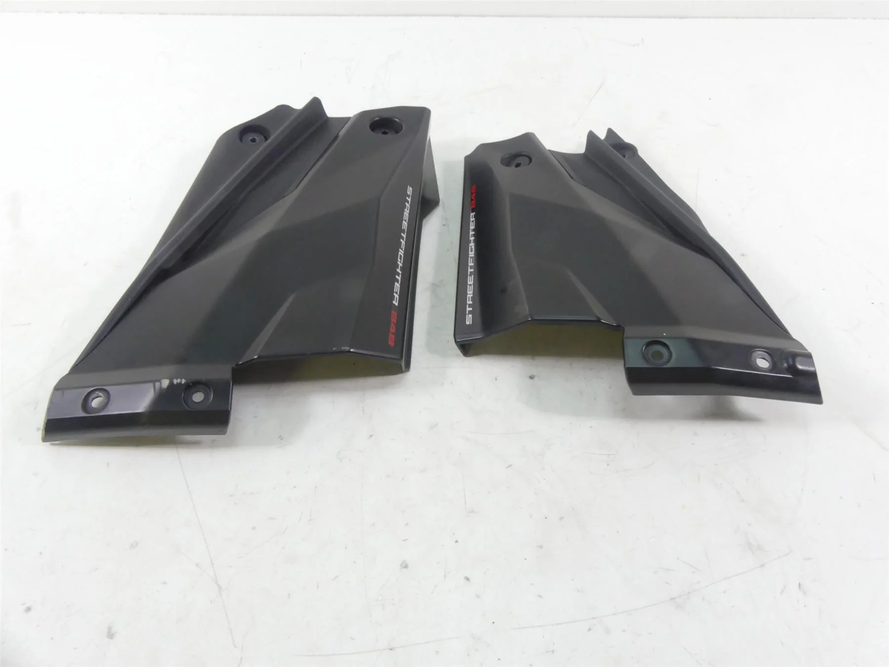 2013 Ducati Streetfighter 848 Radiator Cooler Cover Fairing Cowl Set 48032801C - Image 2
