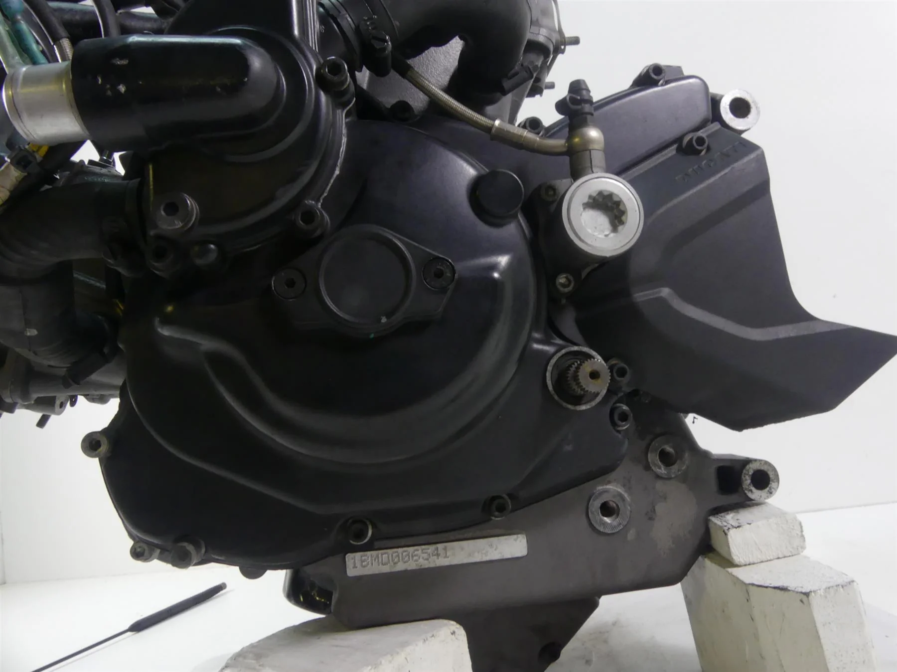 2013 Ducati Streetfighter 848 Running Engine Motor 15K - Video - Read 22522851A - Image 10