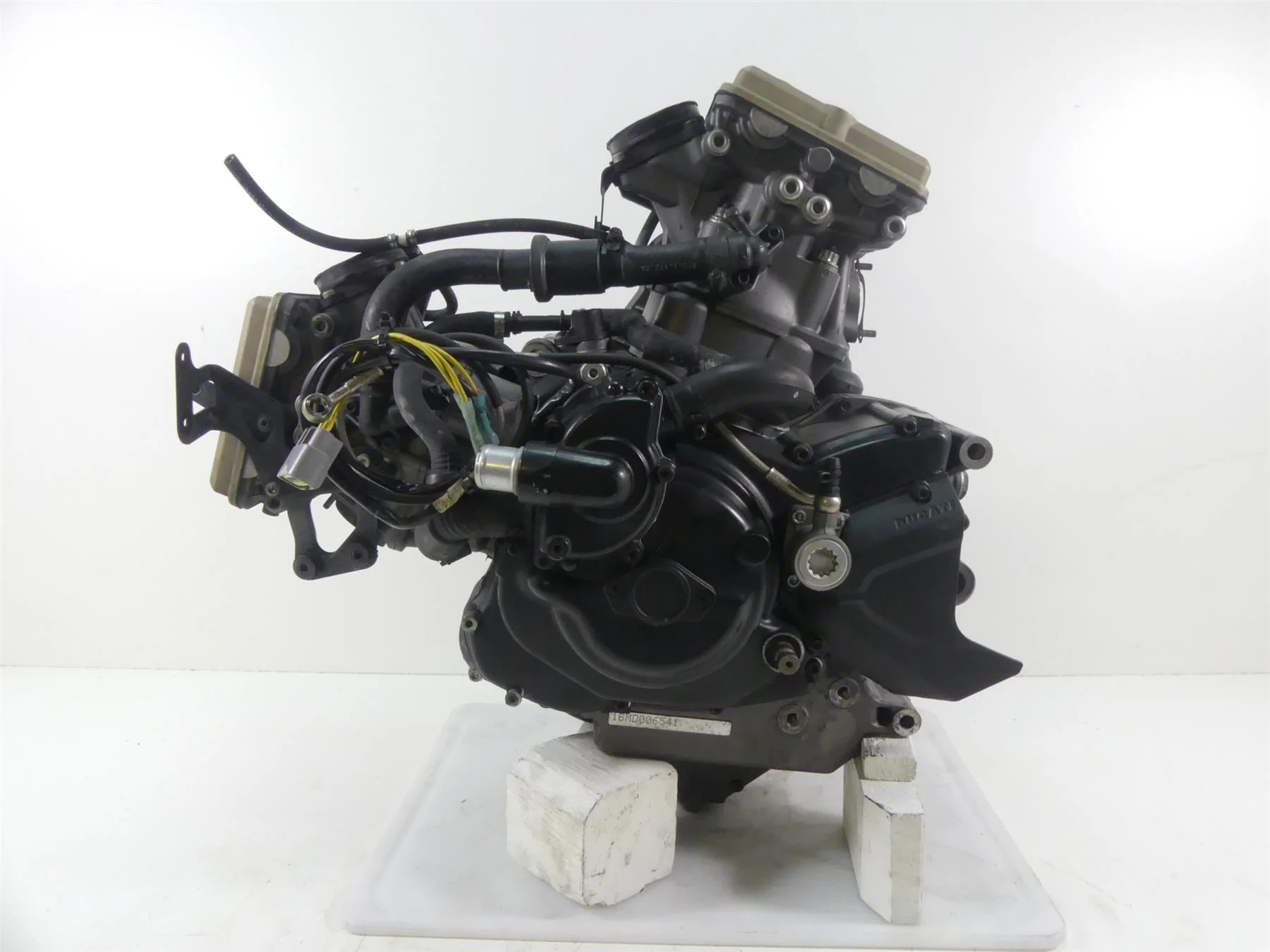 2013 Ducati Streetfighter 848 Running Engine Motor 15K - Video - Read 22522851A - Image 4
