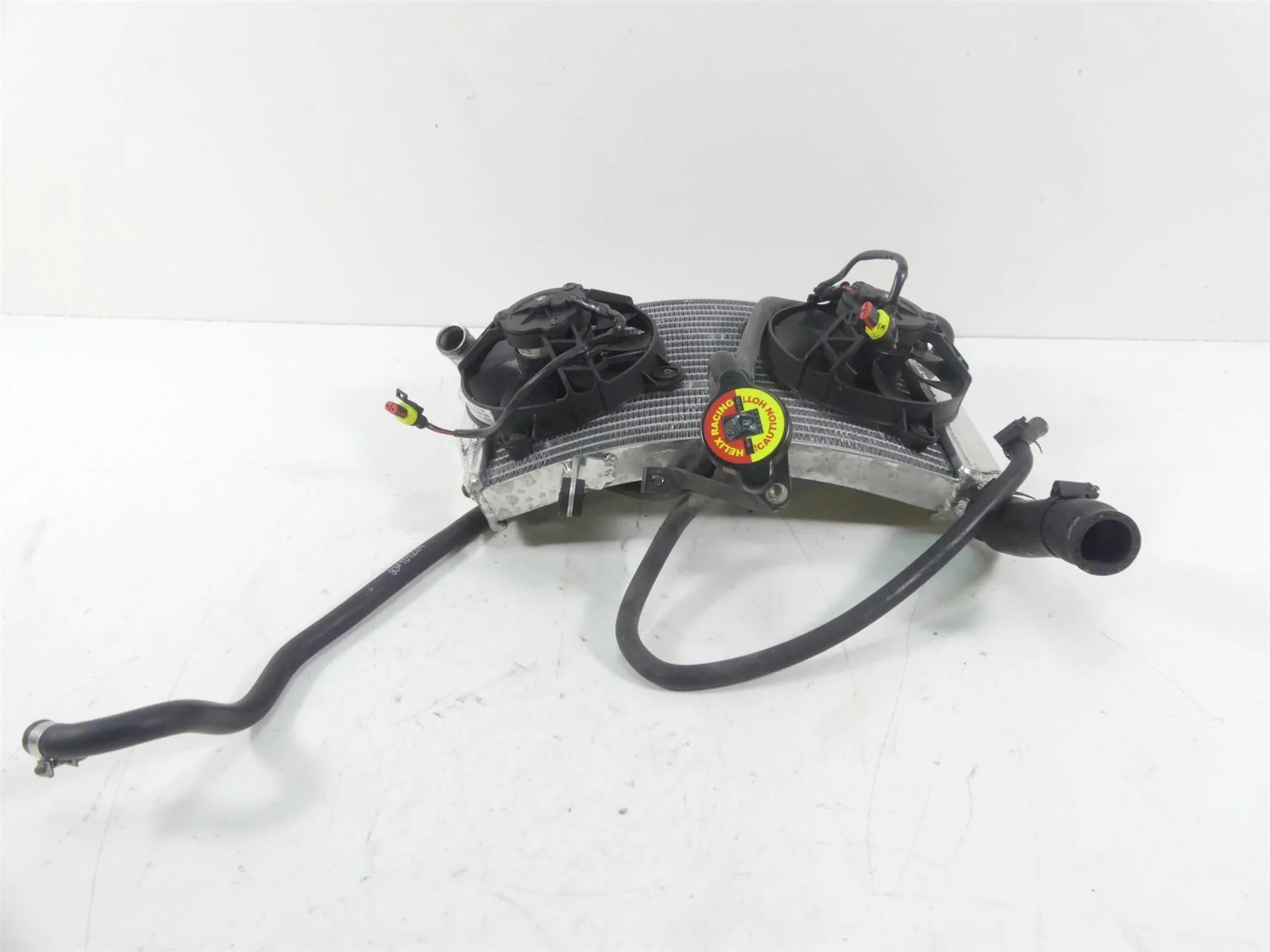 2013 Ducati Streetfighter 848 Upper Radiator Fans Reservoir Hoses -Read 54840831 - Image 3