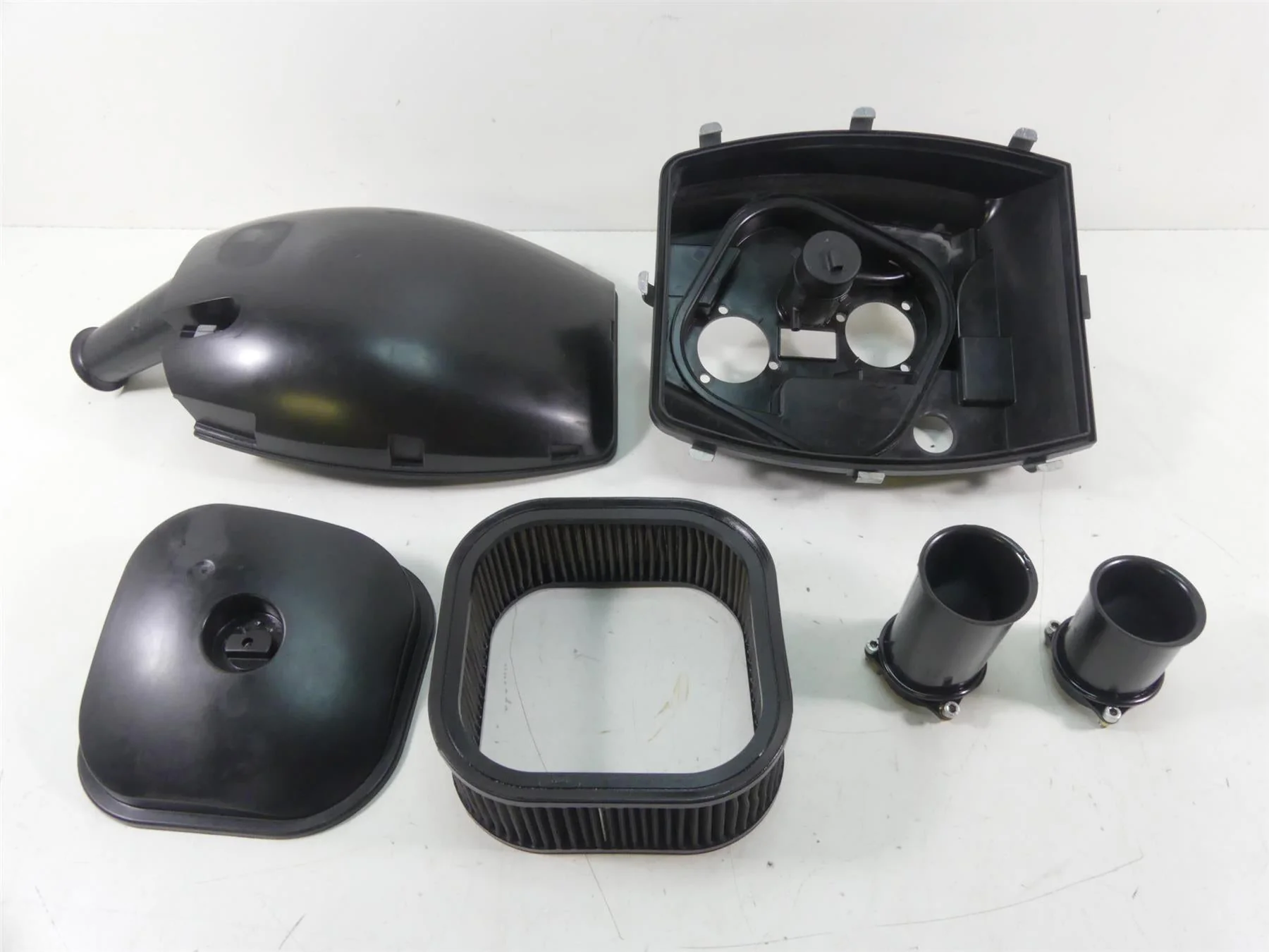 2013 Harley Davidson VRSCF Muscle Air Box Cleaner Breather Velo Stacks 29435-05A