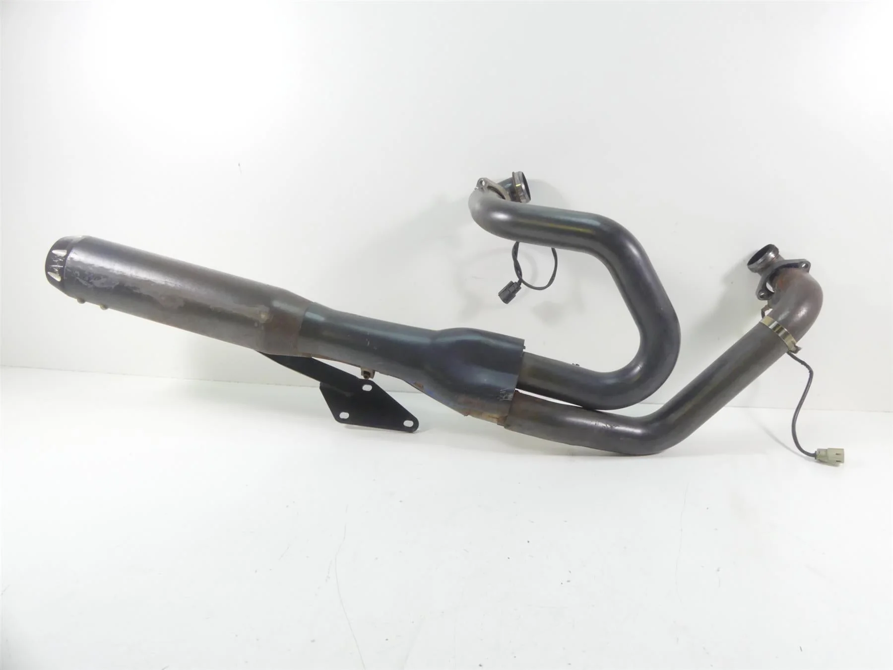 2013 Harley Davidson VRSCF Muscle Bassani Road Rage Power Exhaust System 1V38RB