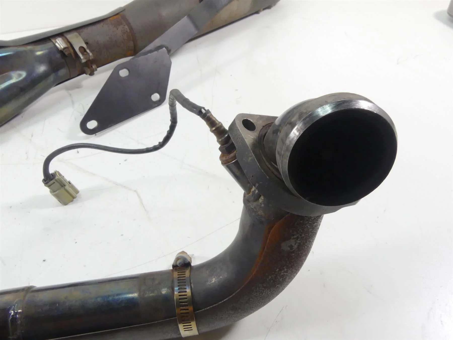 2013 Harley Davidson VRSCF Muscle Bassani Road Rage Power Exhaust System 1V38RB - Image 8