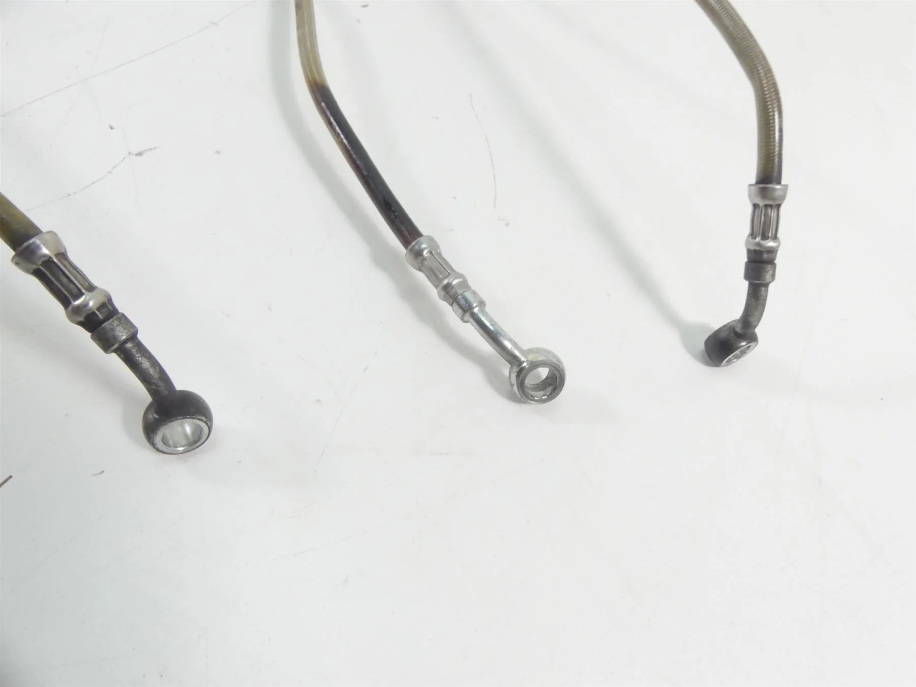 2013 Harley Davidson VRSCF Muscle Front Abs Brake Line Set 42021-09 42022-09A - Image 3