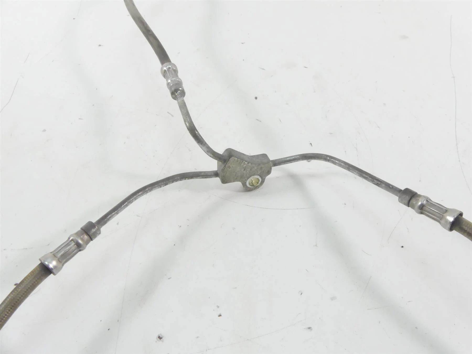 2013 Harley Davidson VRSCF Muscle Front Abs Brake Line Set 42021-09 42022-09A - Image 6