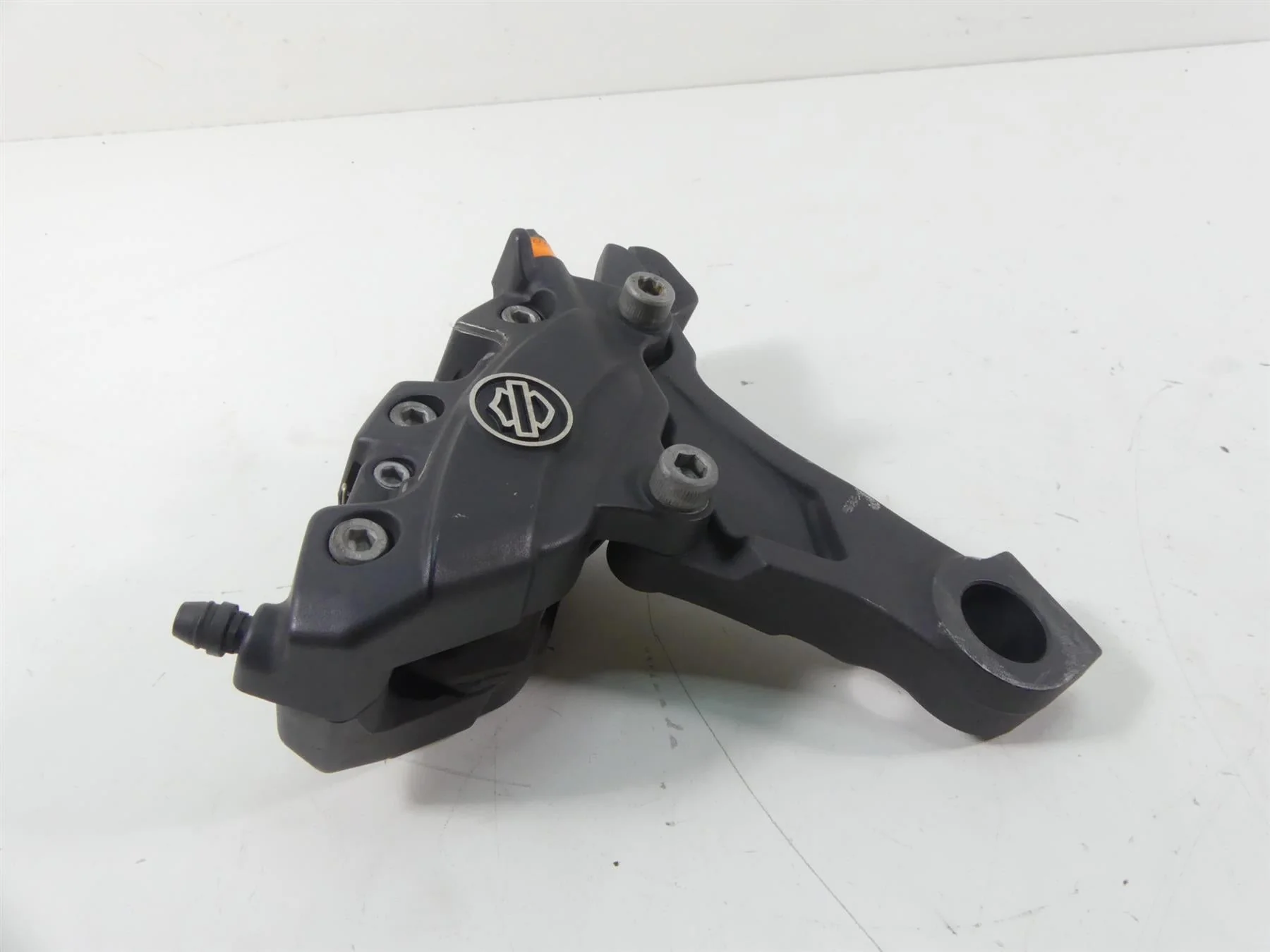2013 Harley Davidson VRSCF Muscle Rear Brake Caliper & Bracket 43050-08 - Image 7