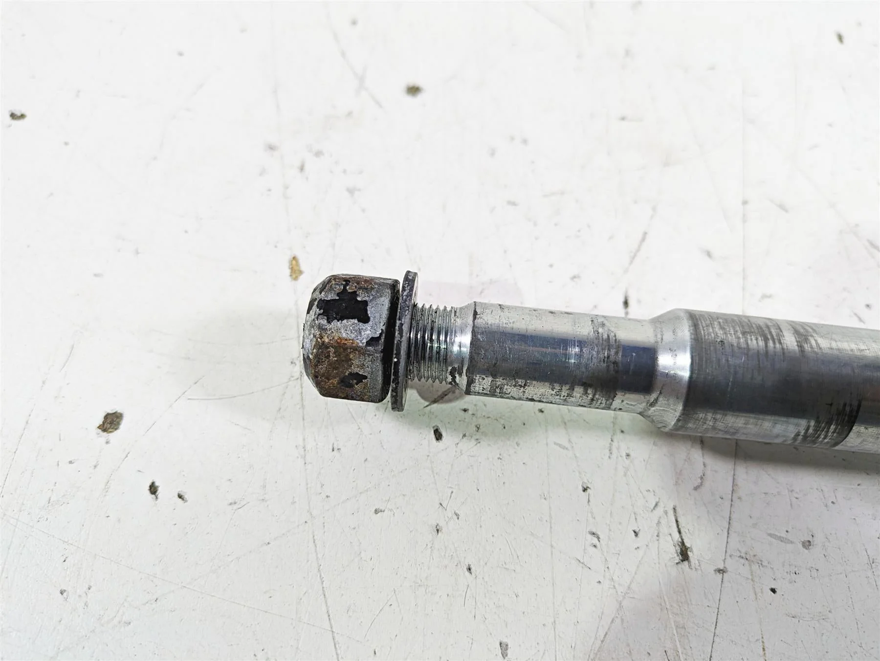 2013 Harley FXDWG Dyna Wide Glide Front Axle Wheel Spindle 25mm 41547-07A - Image 8