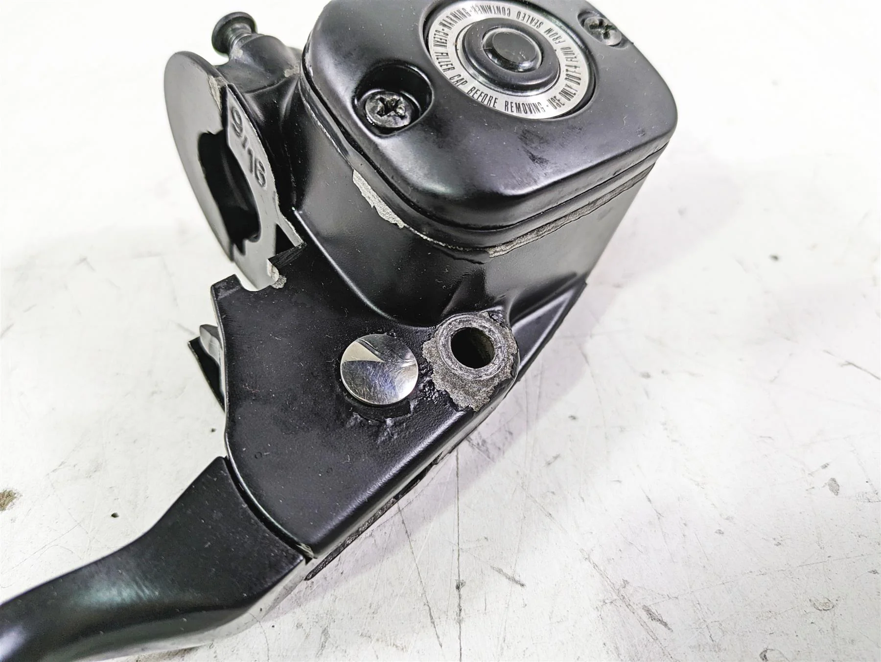 2013 Harley FXDWG Dyna Wide Glide Front Brake Master Cylinder 9/16" 45029-11D - Image 8