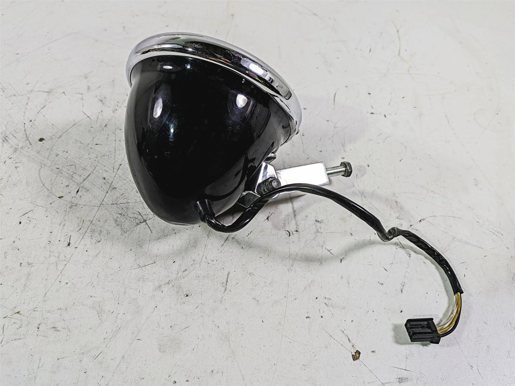 2013 Harley FXDWG Dyna Wide Glide Headlight Led Head Light & Mount 68787-10 - Image 3