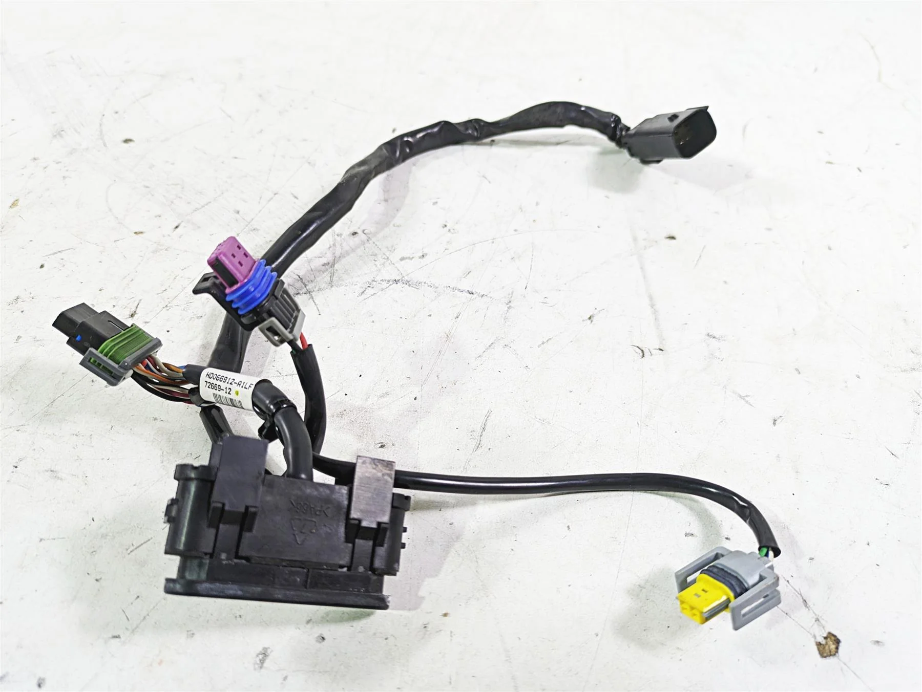 2013 Harley FXDWG Dyna Wide Glide Instrument Indicator Lights 72669-12 - Image 12