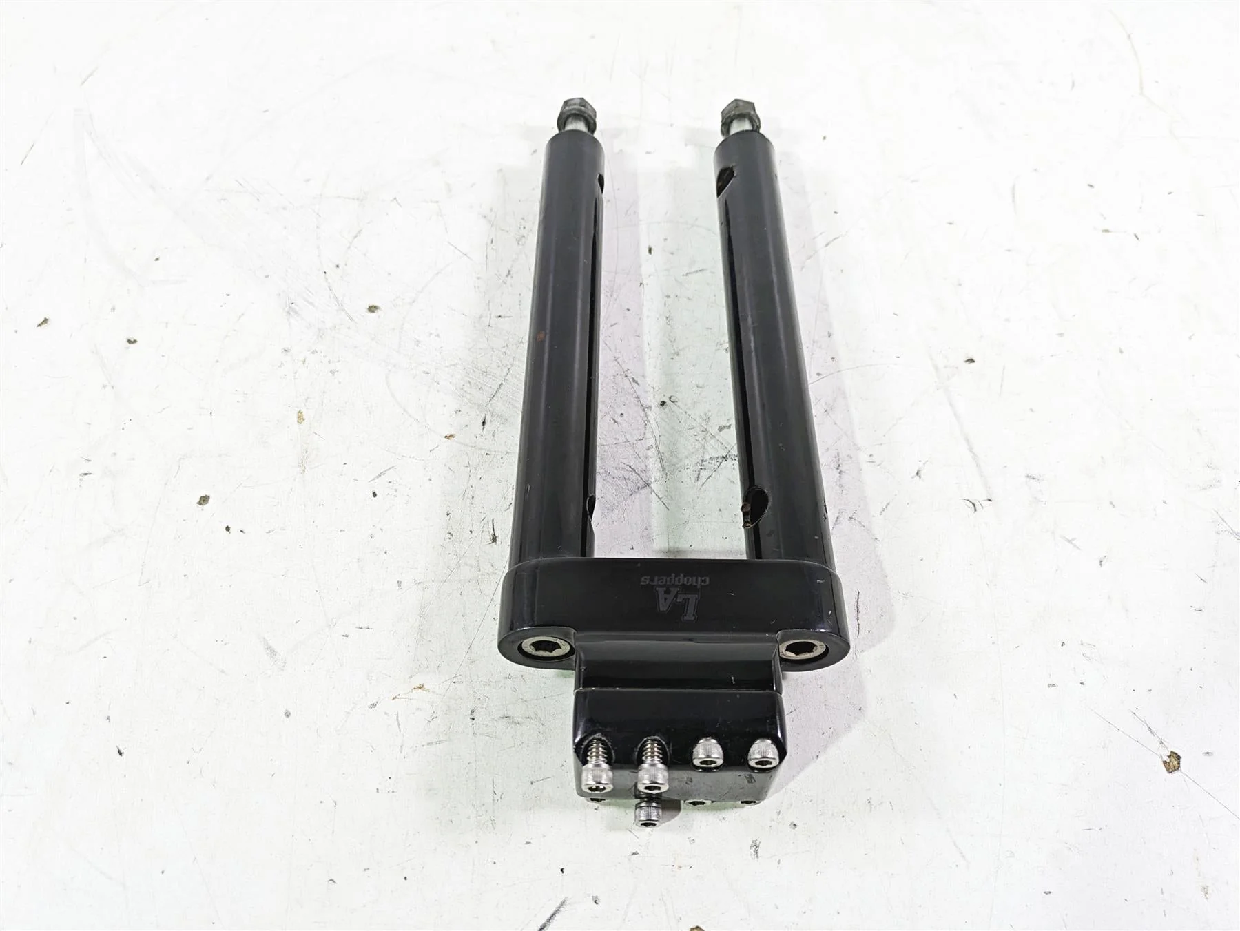 2013 Harley FXDWG Dyna Wide Glide LA Choppers 12" Handlebar Riser - Image 3