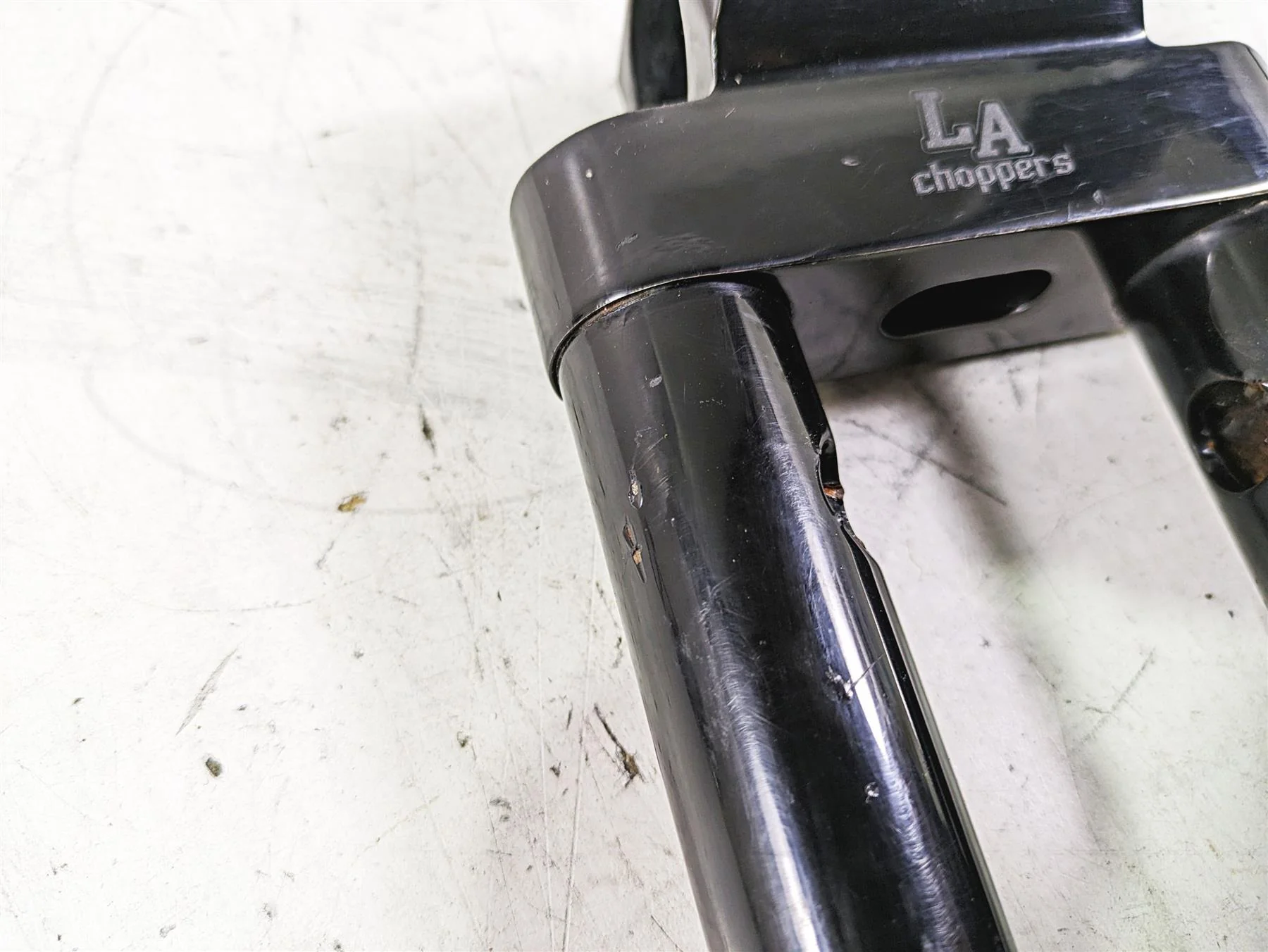 2013 Harley FXDWG Dyna Wide Glide LA Choppers 12" Handlebar Riser - Image 8