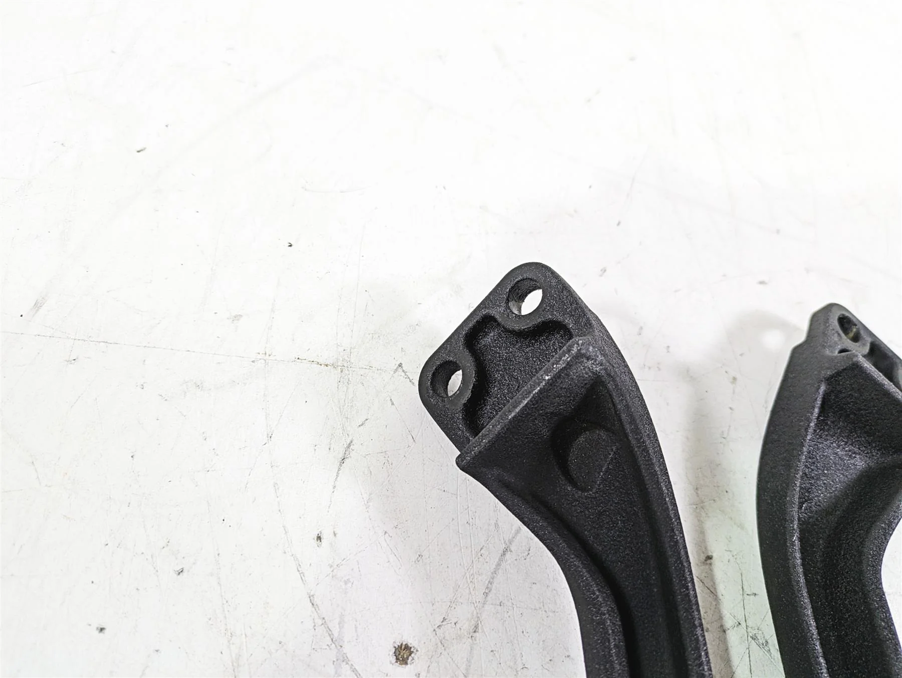 2013 Harley FXDWG Dyna Wide Glide Rear Passenger Footpeg Set 49230-06 49224-06A - Image 11
