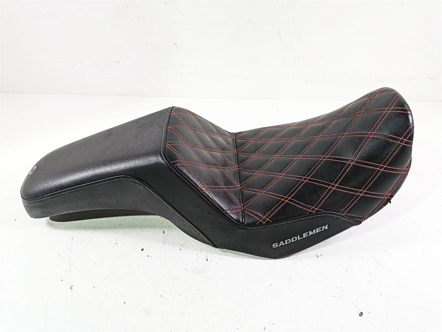 2013 Harley FXDWG Dyna Wide Glide Saddlemen Seat Step Up LS - Read 806-04-172RD - Image 3