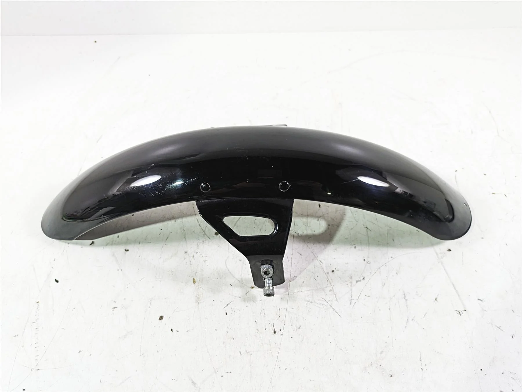 2013 Harley FXDWG Dyna Wide Glide Straight Front Fender 60141-06B - Image 3