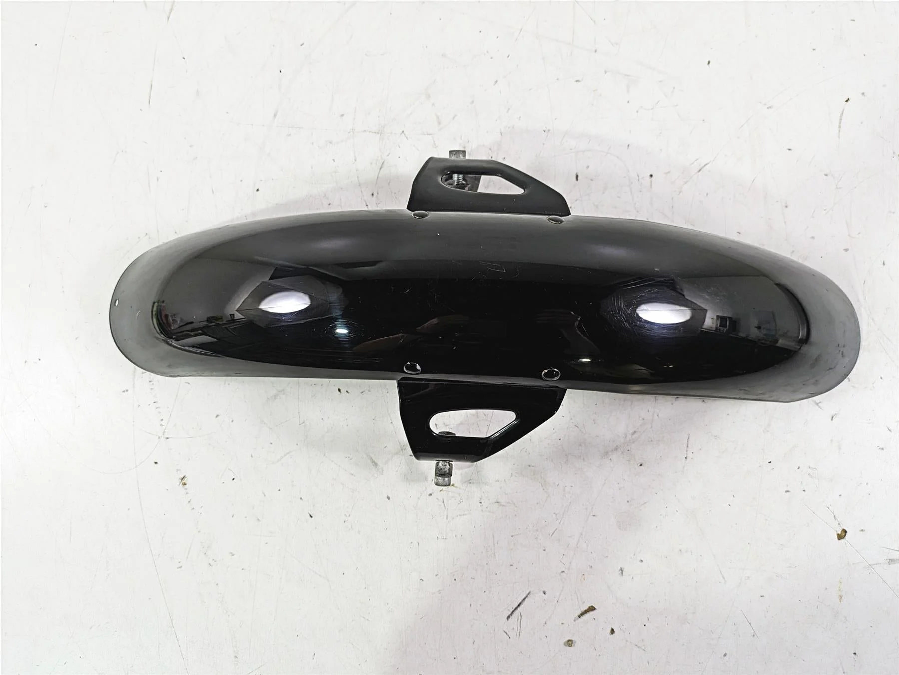 2013 Harley FXDWG Dyna Wide Glide Straight Front Fender 60141-06B - Image 5