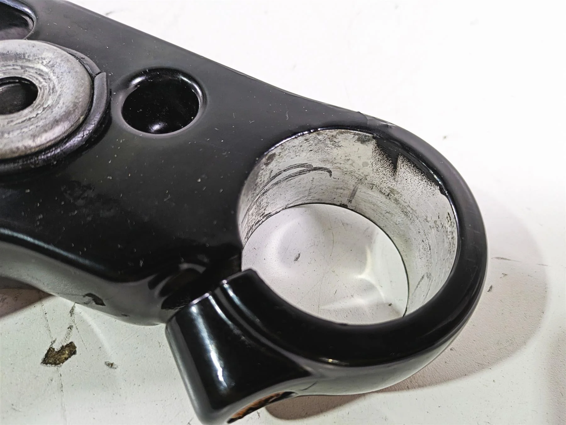2013 Harley FXDWG Dyna Wide Glide Upper Triple Tree Steering Clamp 49mm 46700-08 - Image 7