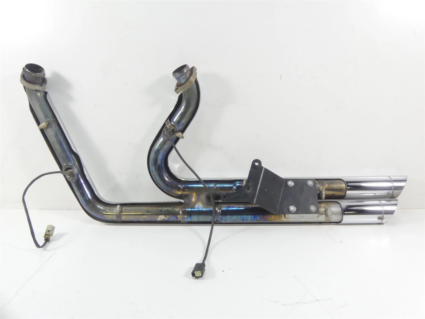 2013 Harley FXDWG Dyna Wide Glide Vance Hines Big Shots Staggered Exhaust 17935 - Image 2