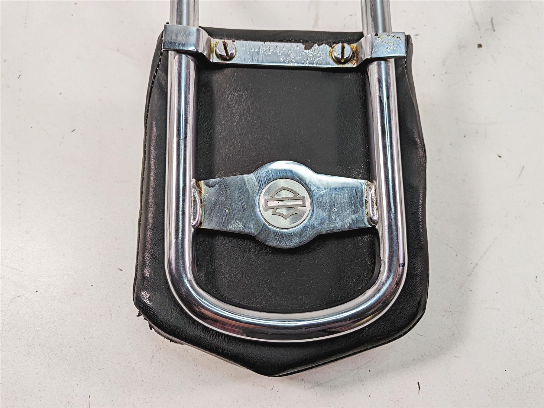 2013 Harley Softail FLSTC Heritage Classic Rear Backrest Sissy Bar Read 52731-00 - Image 11