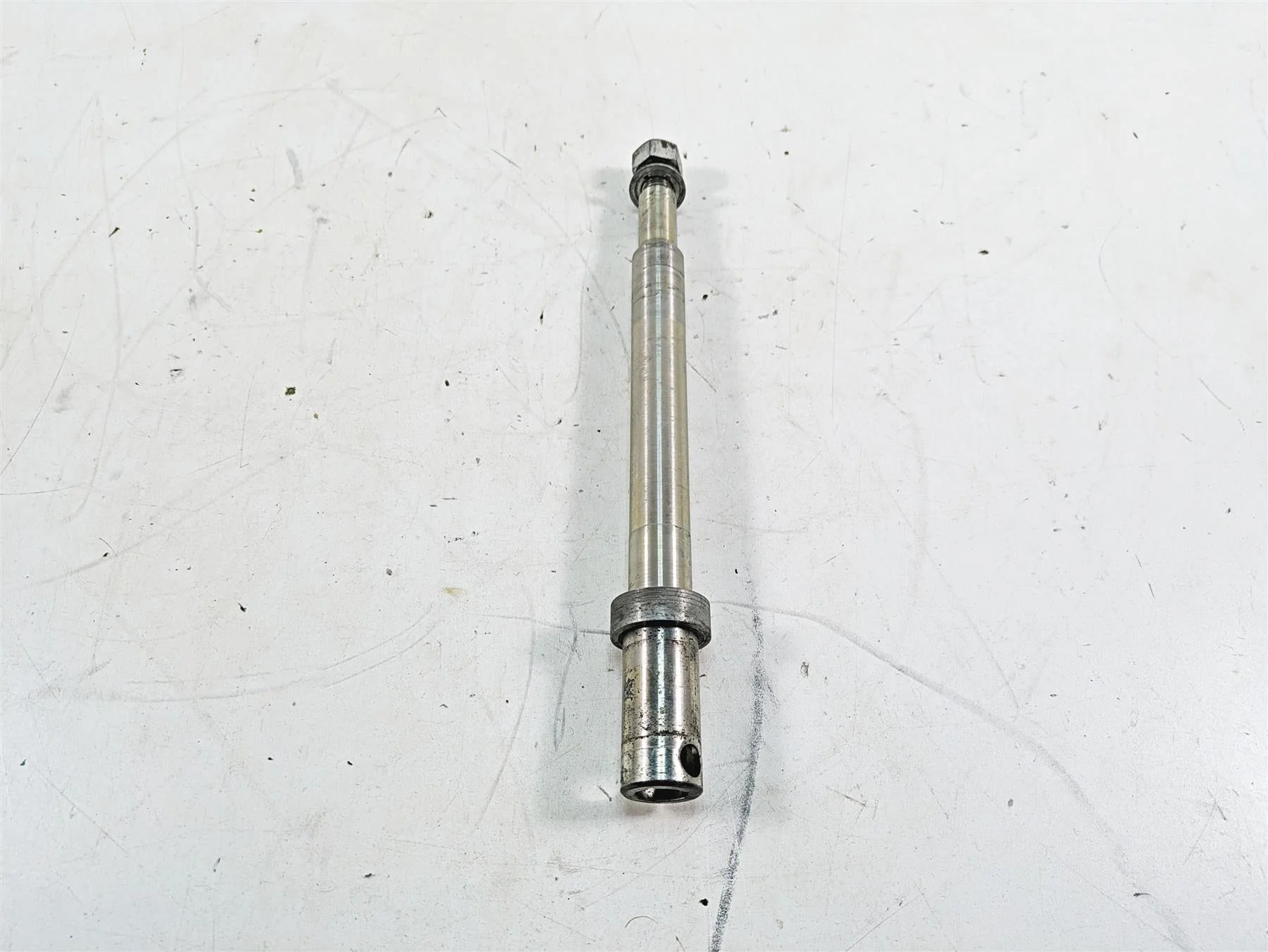 2013 Harley Softail FLSTFB Fat Boy Lo Front Wheel Spindle Axle 41545-07A - Image 4